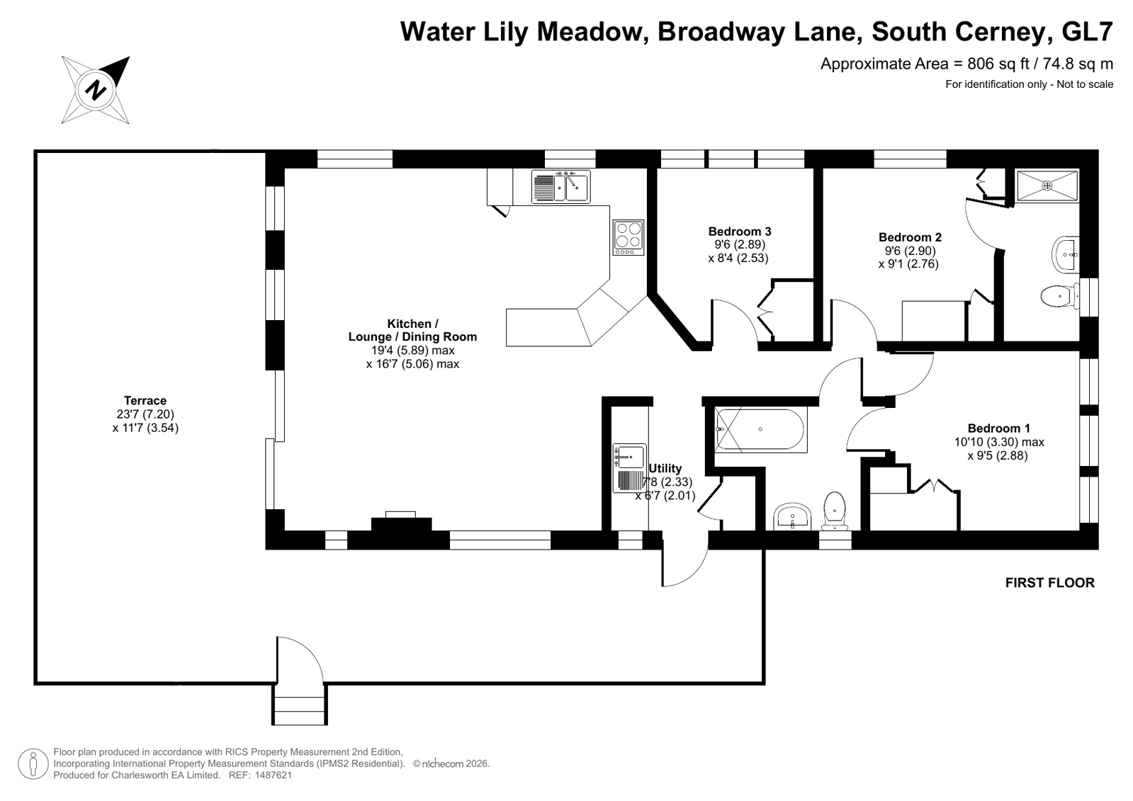 23, Water Lily Meadow, Broadway Lane floorplan