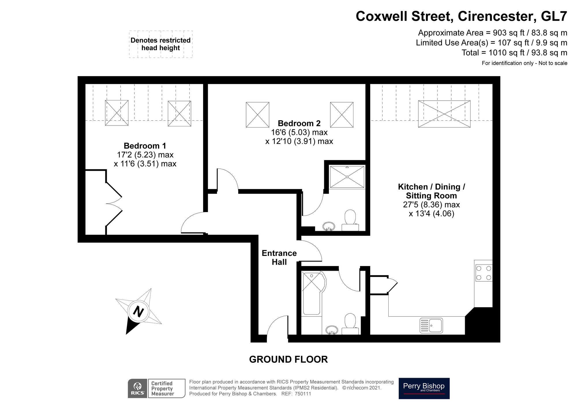 Coxwell Street, Cirencester GL7, 2 bedroom flat for sale 59302926