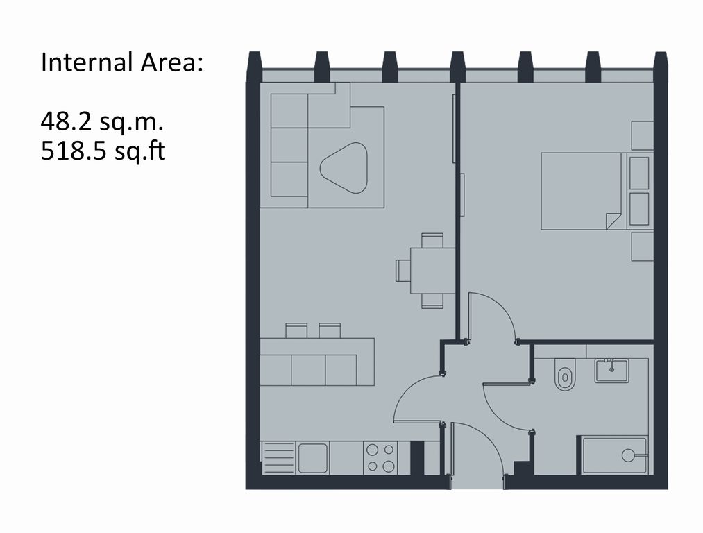1 Bedrooms Flat to rent in The Collection, Osborn Terrace, Blackheath, London SE3