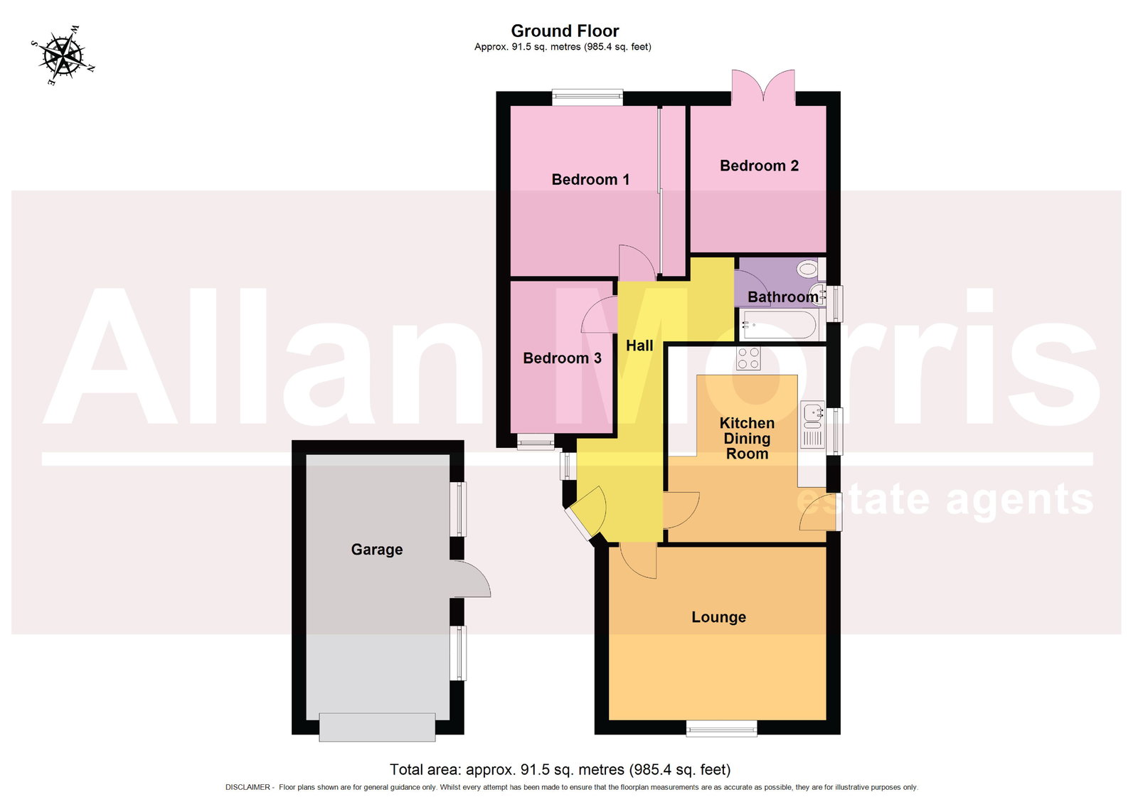 186, Northwick Road, Worcester floorplan