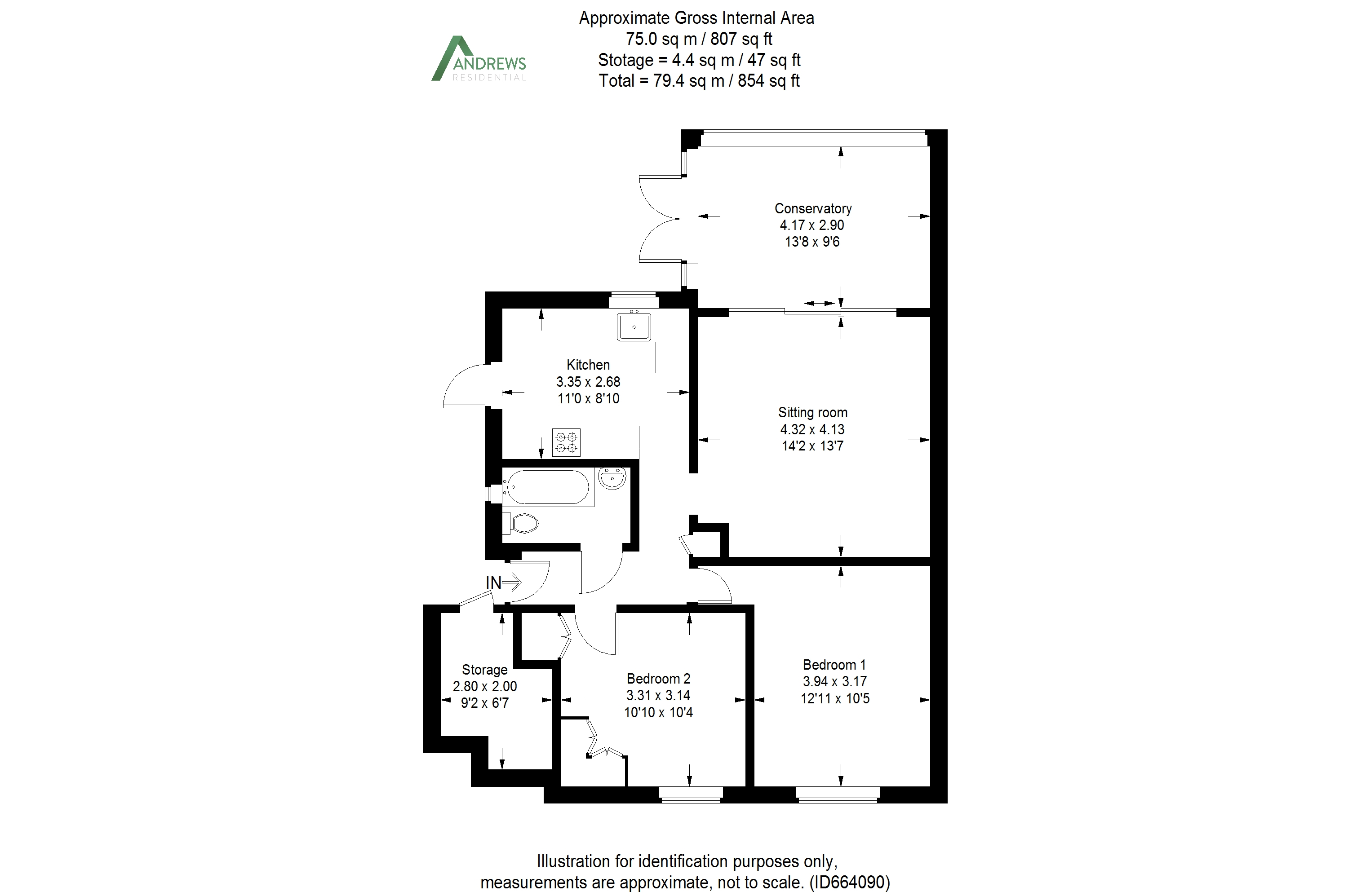 Glenhurst Avenue, Ruislip floorplan