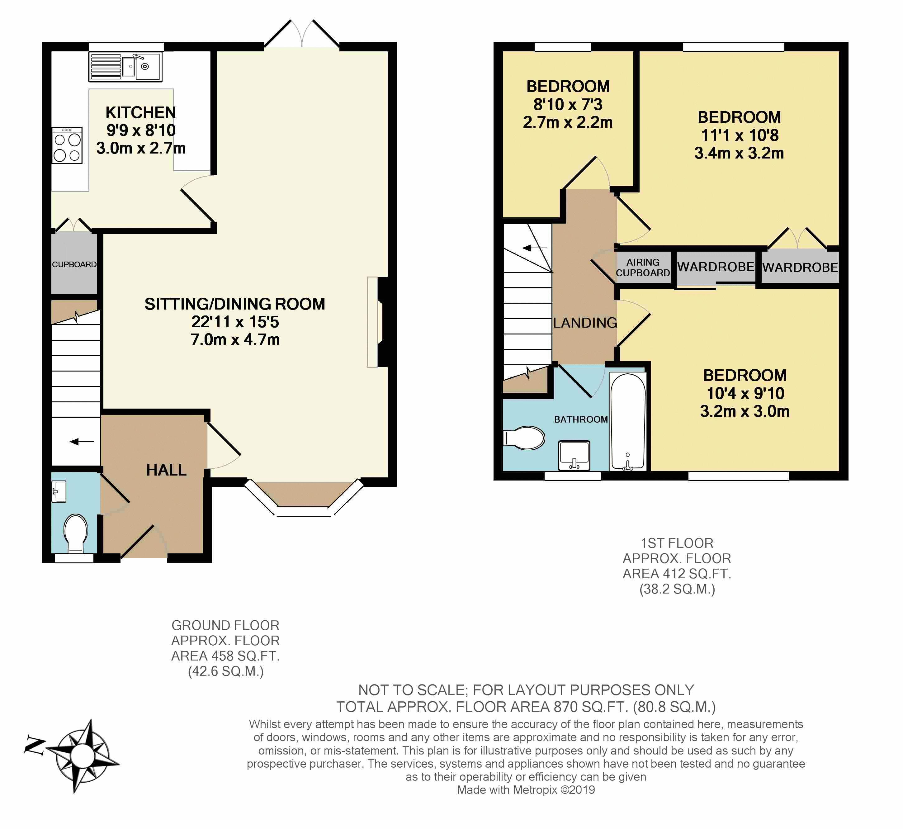 3 Bedrooms Terraced house for sale in Main Road, Edenbridge TN8