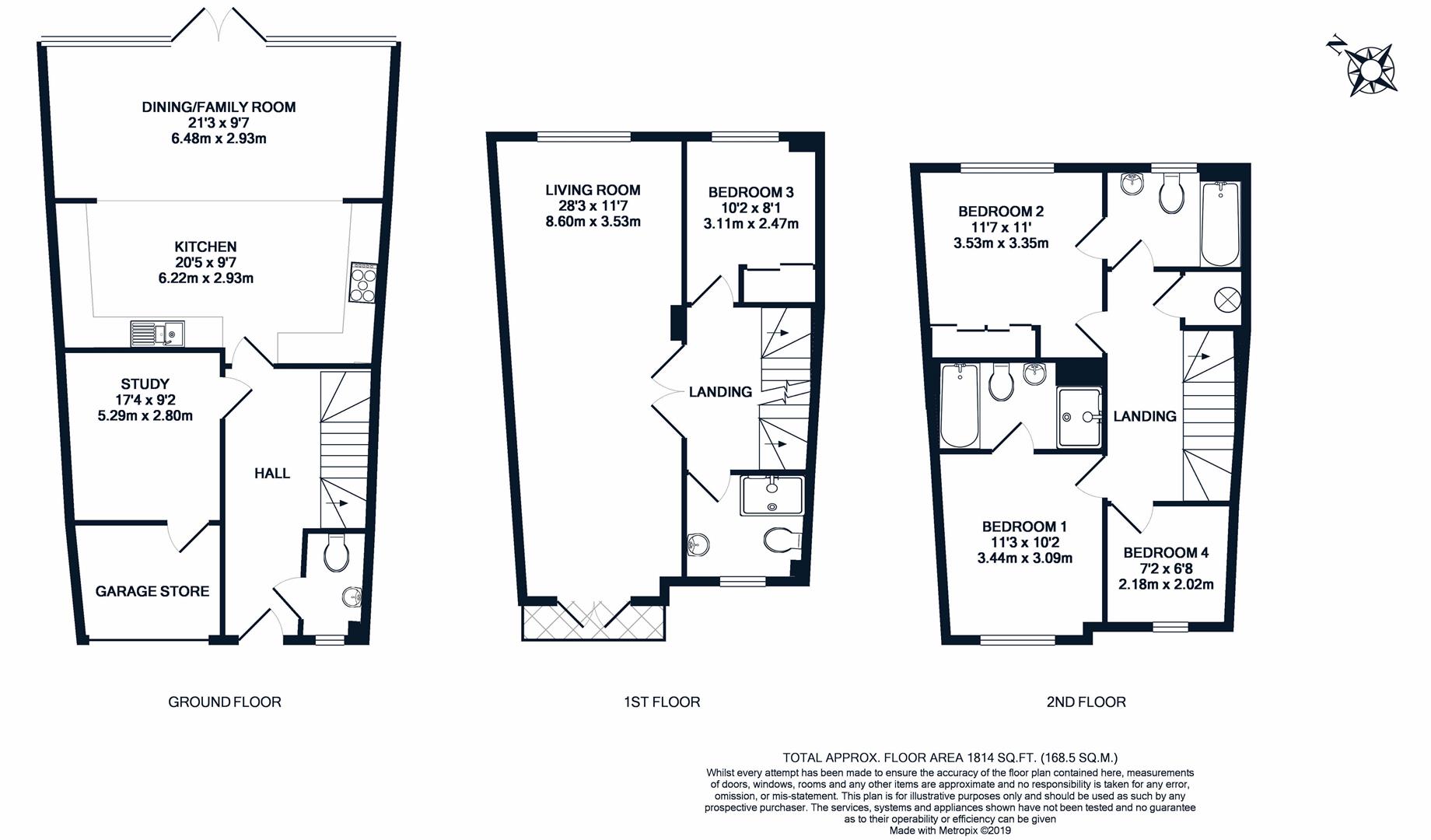 4 Bedrooms Town house for sale in Flowers Avenue, Ruislip HA4