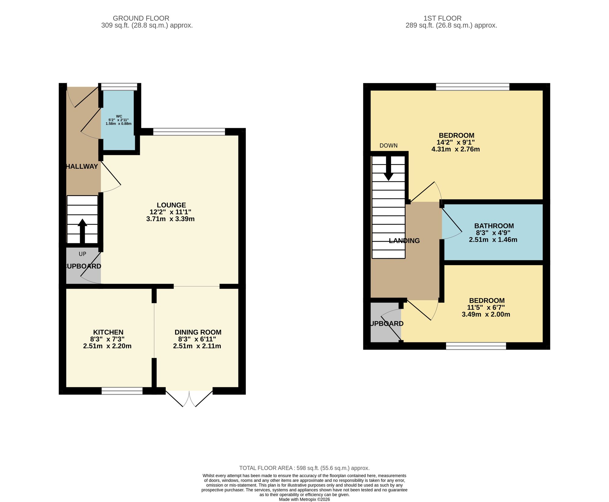 8 Greengate Close, Bury floorplan