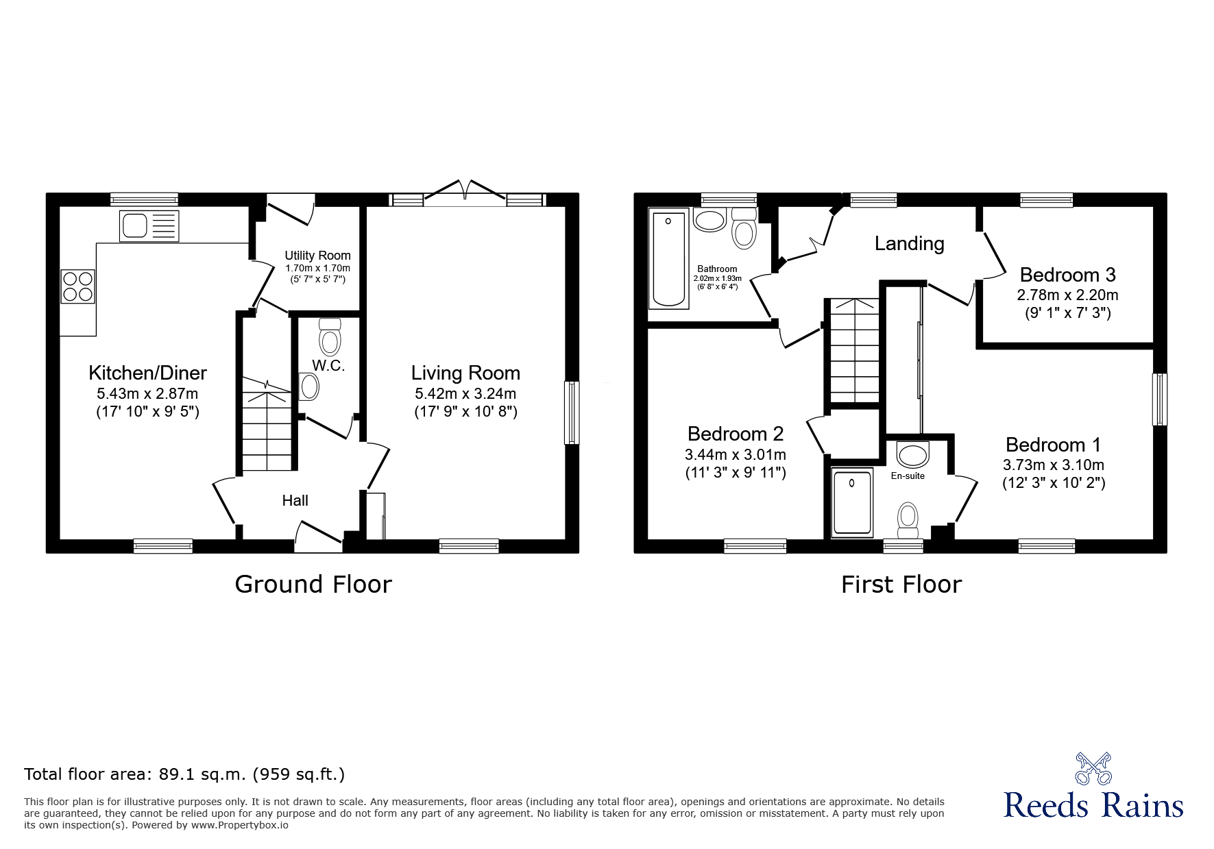 Elliott Way, Durham floorplan