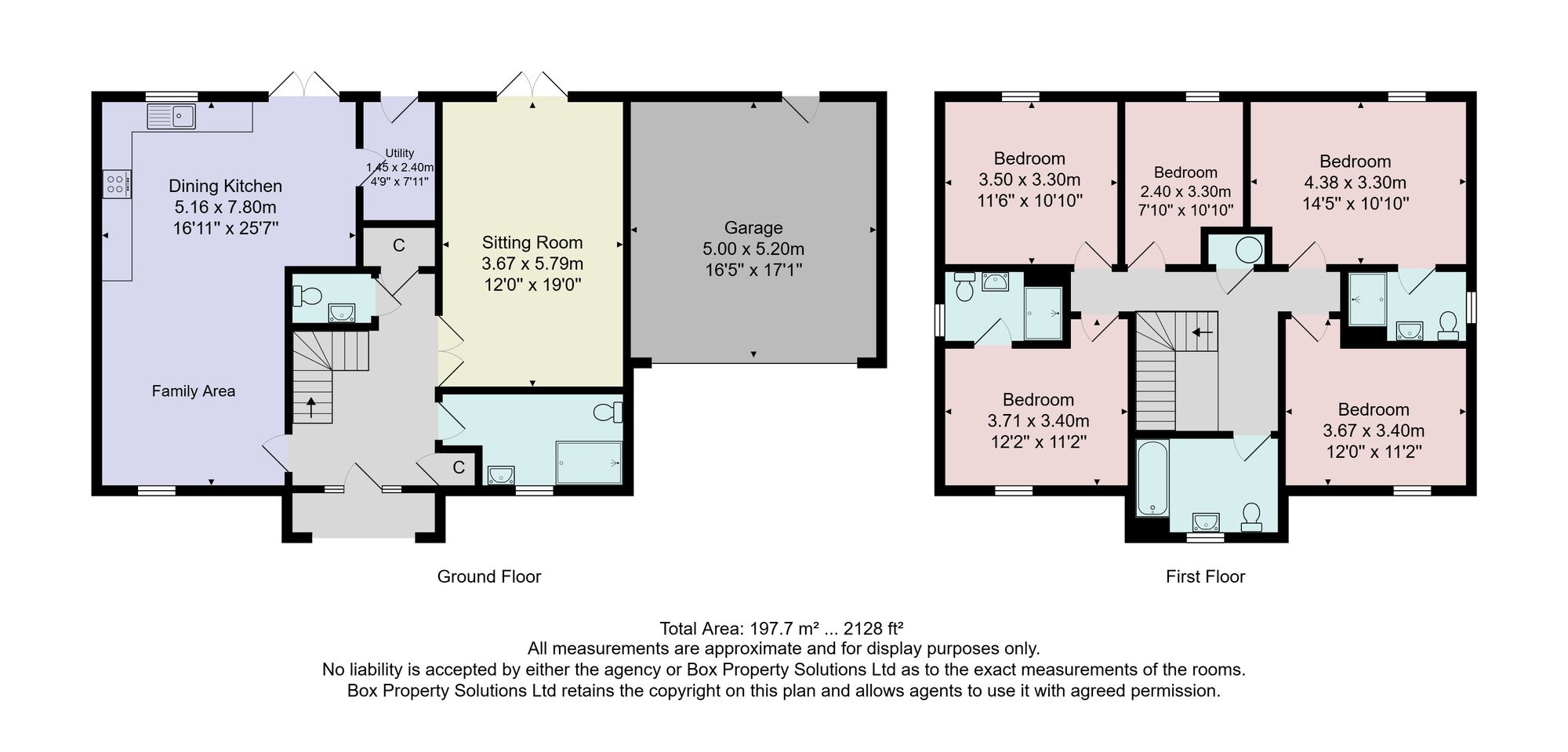 20 St. Thomas's Way, York floorplan