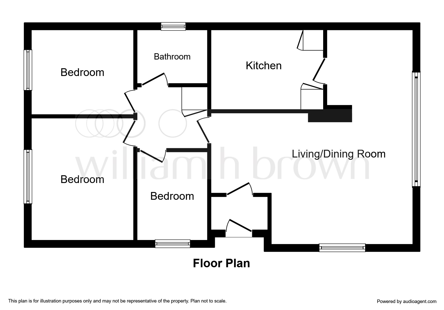 3 Bedrooms Detached bungalow for sale in Deben Drive, Sudbury CO10