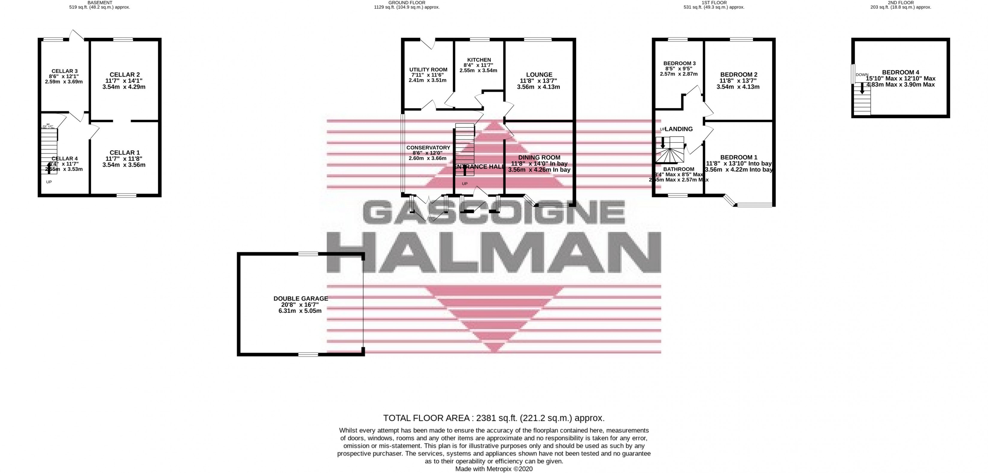 4 bed semidetached house for sale in Carrington Barn, Hawk Green