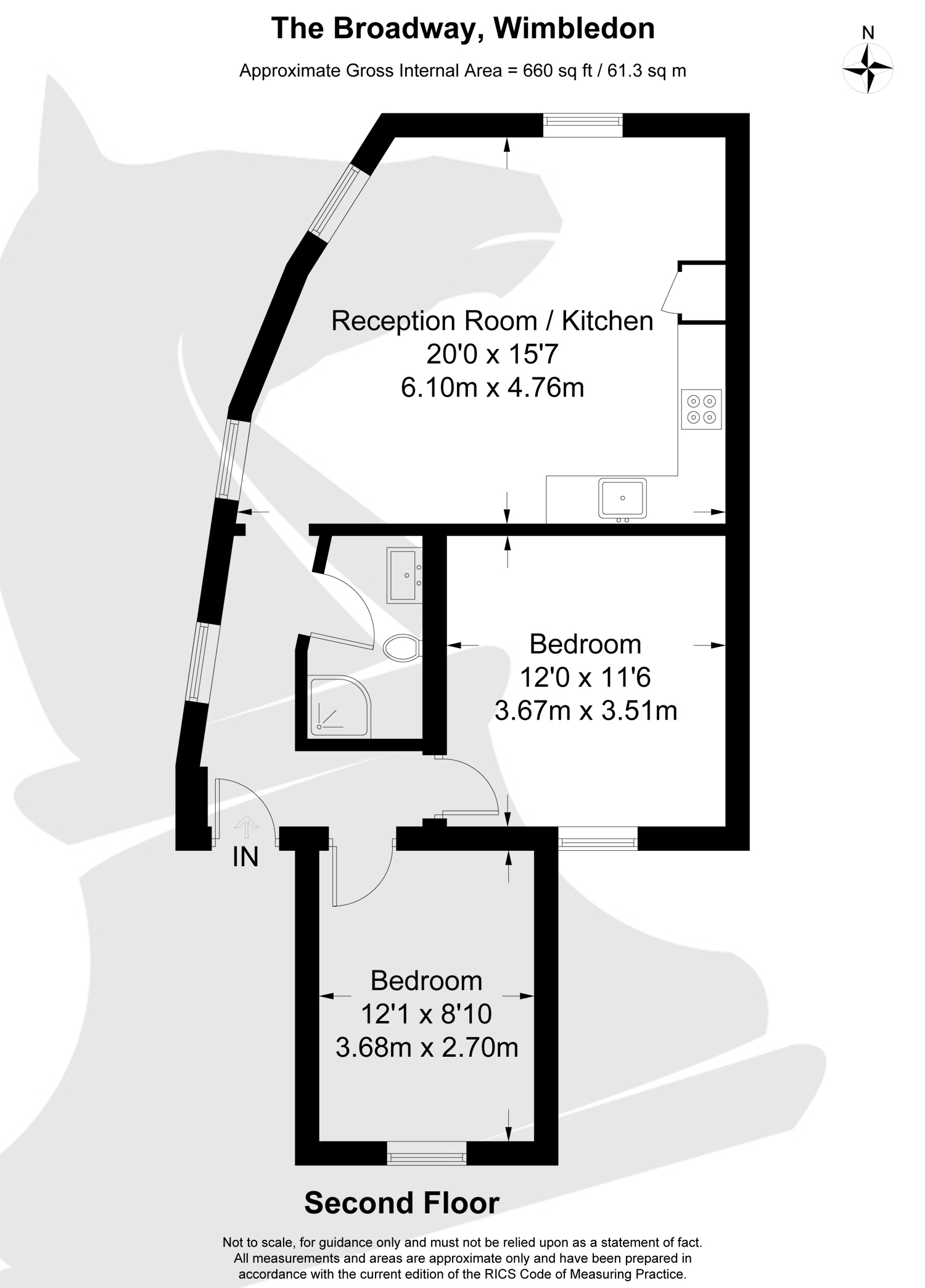 2 Bedrooms Flat to rent in The Broadway, Wimbledon SW19