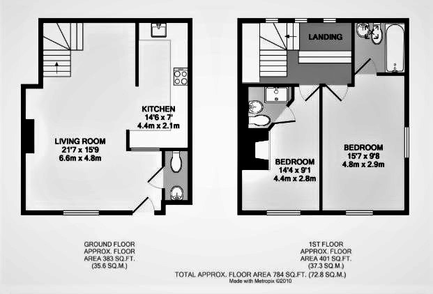 107, High Street, Dorking floorplan