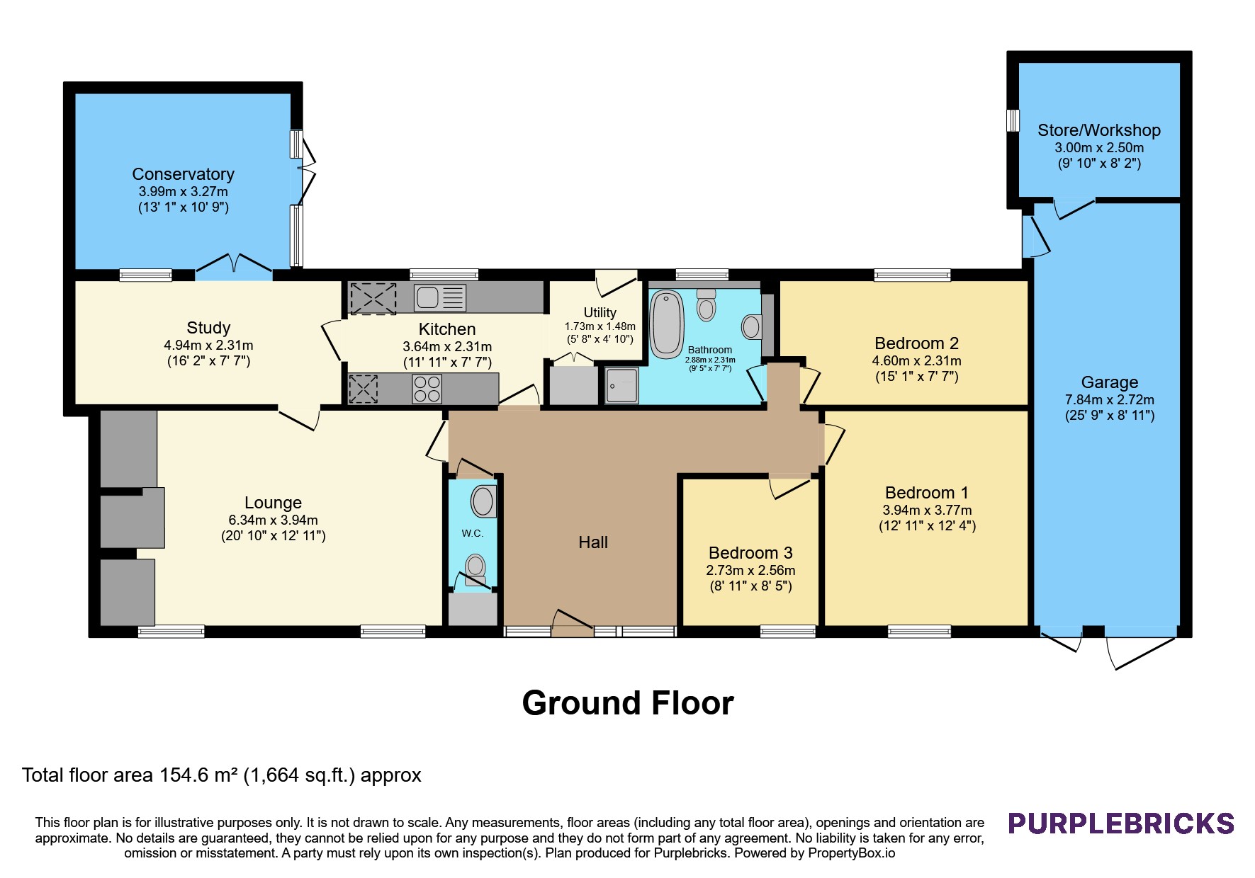 Nookery Barn, Main Street, Lutterworth floorplan