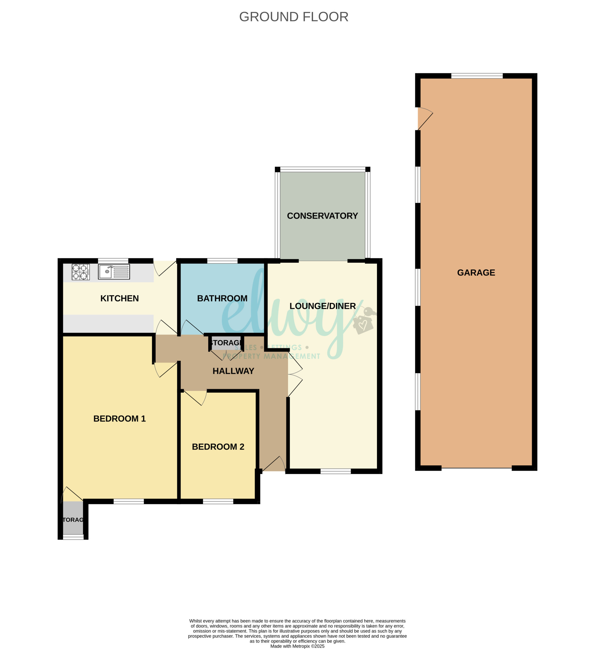 17, Llandaff Drive, Prestatyn floorplan