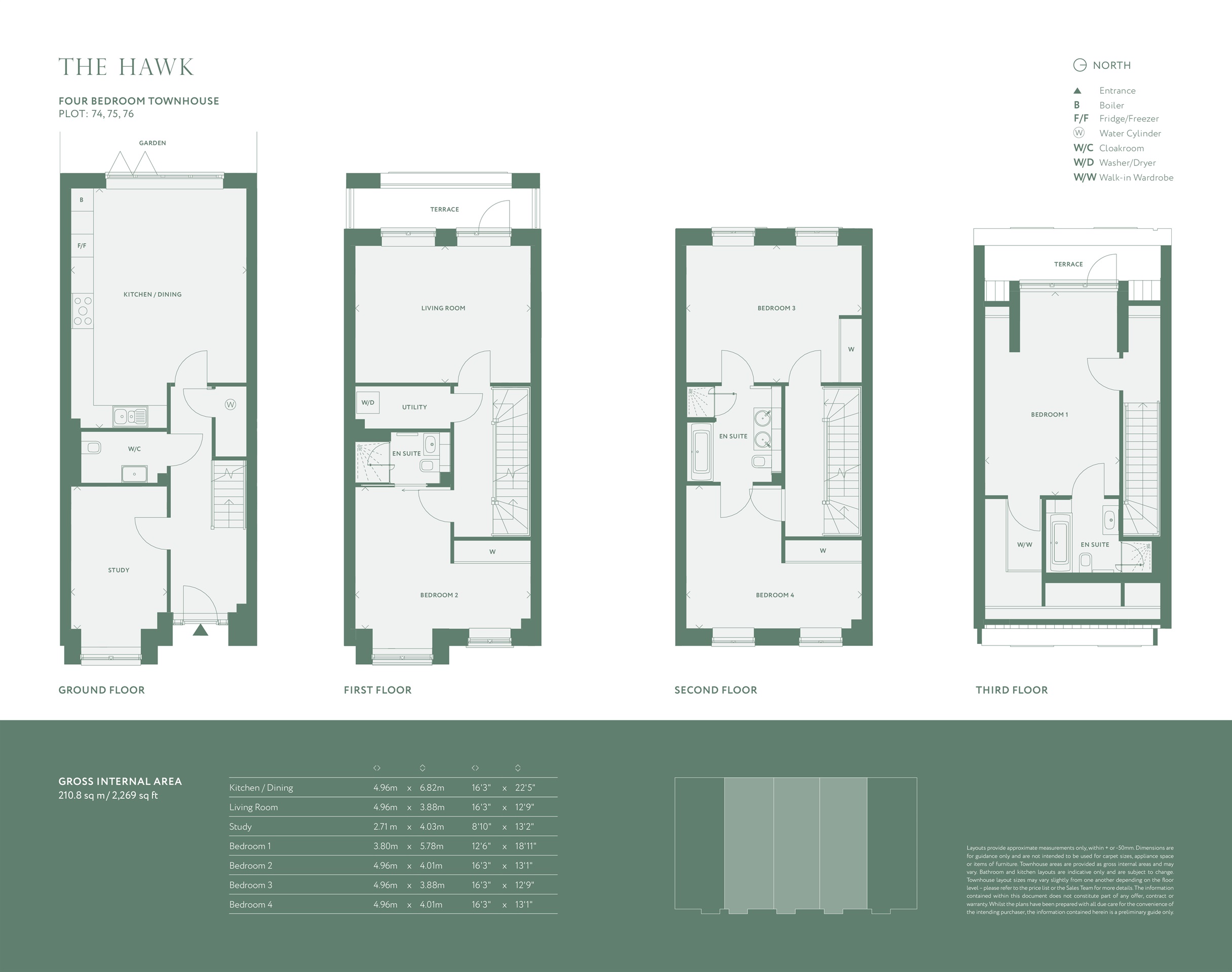 The Hawk, Oakwood Crescent, Muswell Hill, London N10, 4 bedroom ...