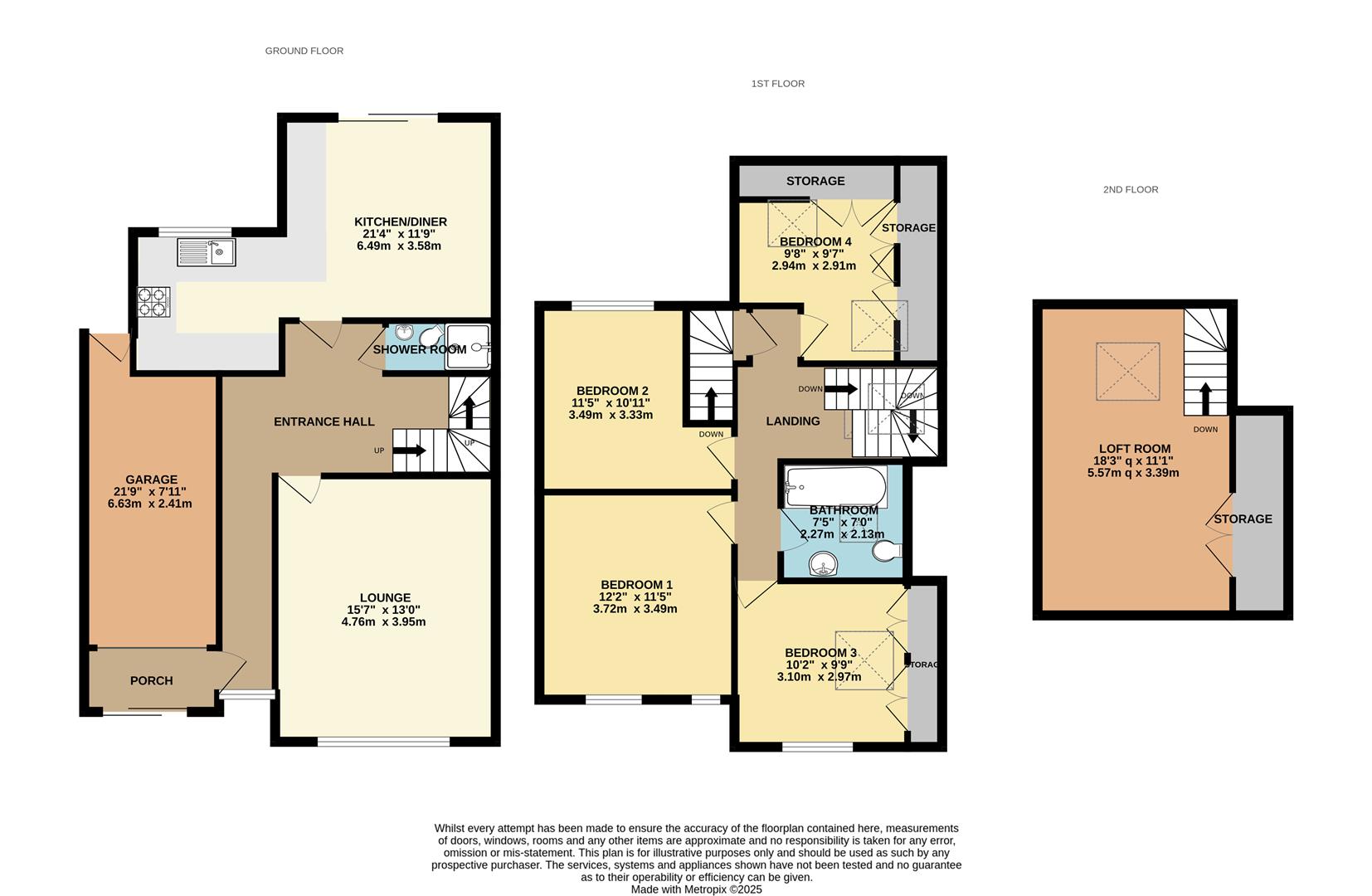 12, Melton Avenue, Leicester floorplan