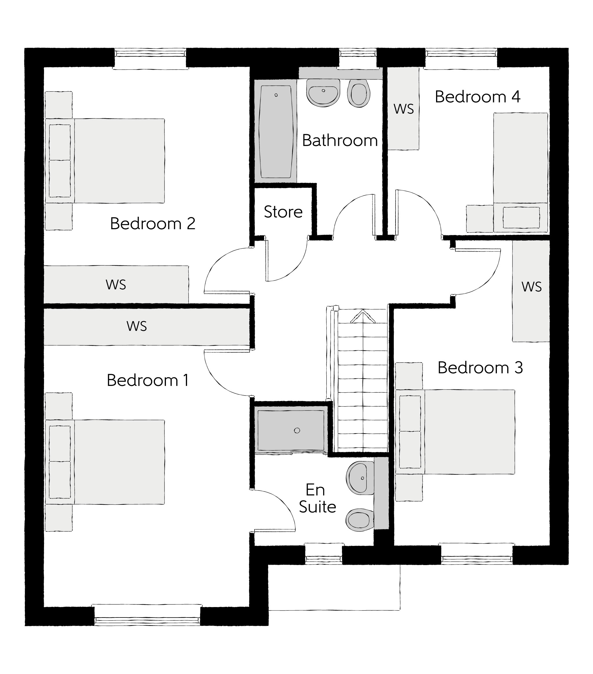 309, Sherfield On Loddon, Hook floorplan