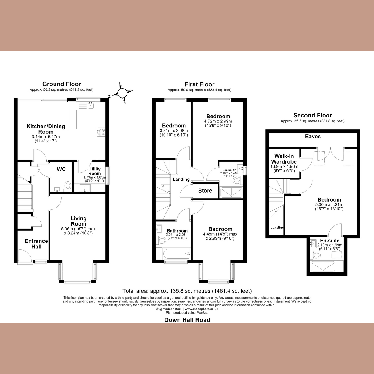 108, Down Hall Road, Rayleigh floorplan