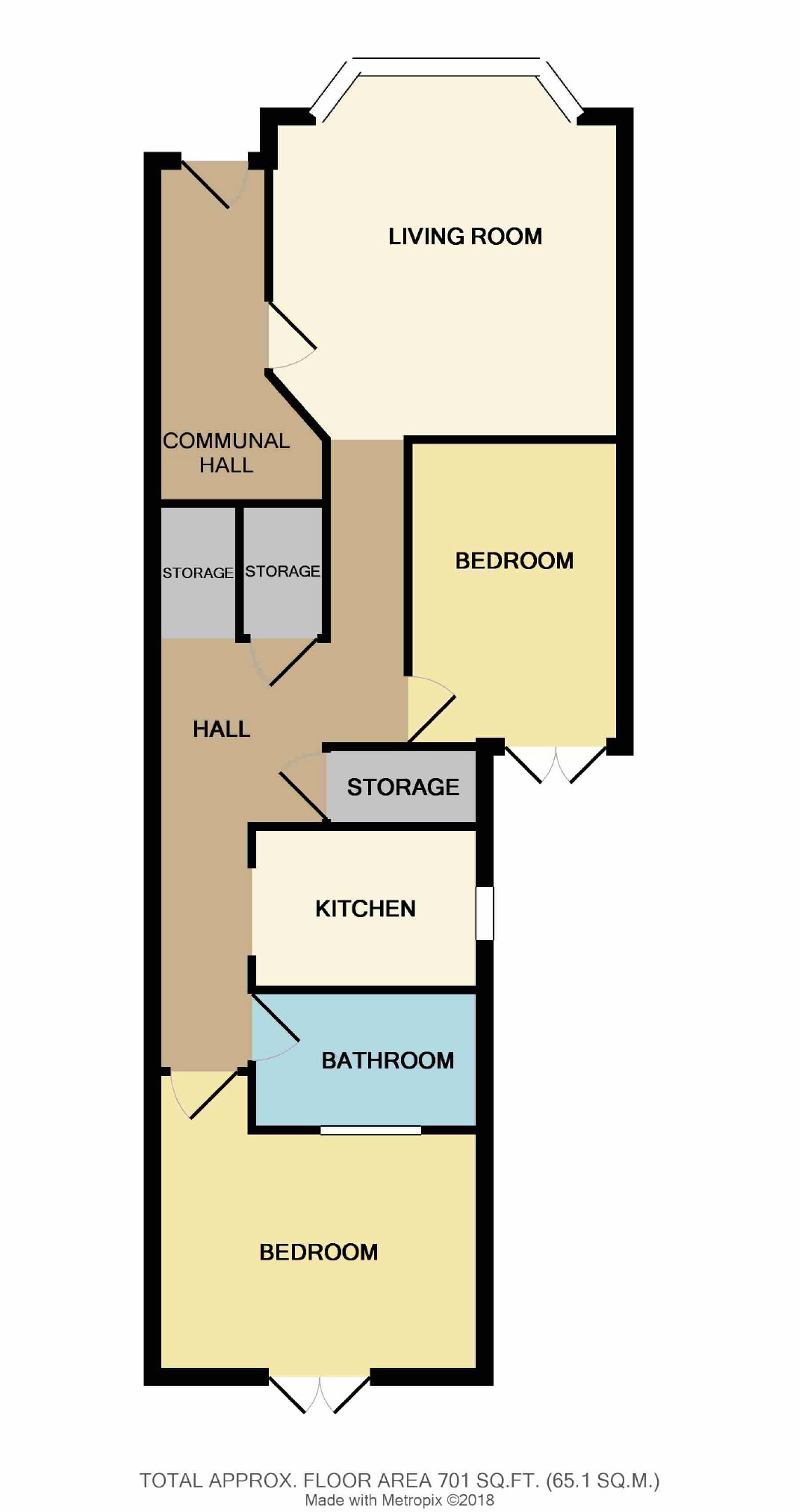 2 Bedrooms Flat for sale in Tintern Avenue, Westcliff-On-Sea, Essex SS0