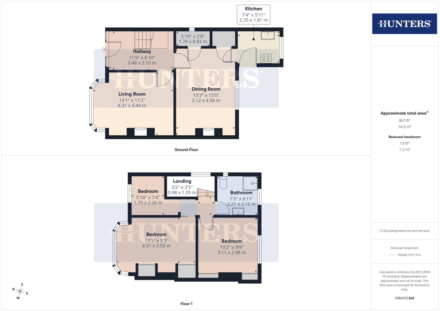 124, Marton Road, Bridlington floorplan