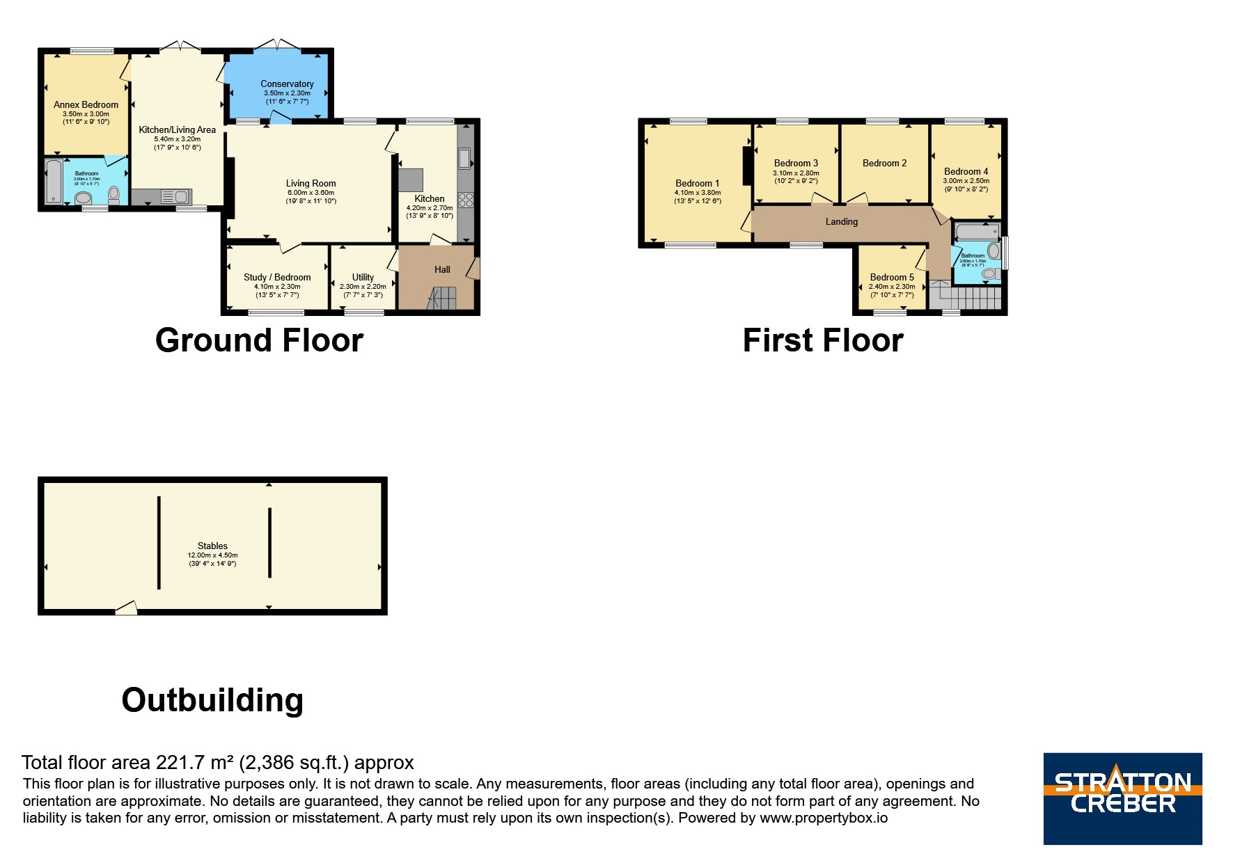 Wadeland Cottage,, Higher Middle Hill, Cornwall floorplan