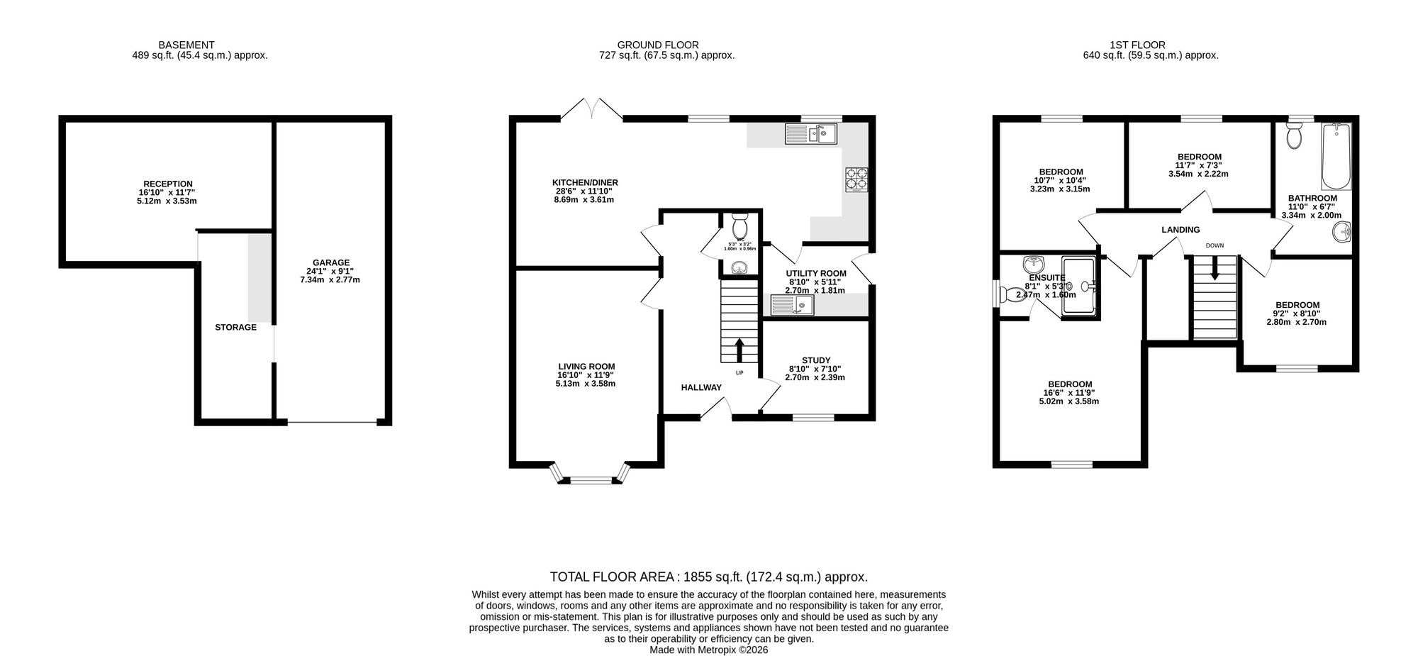 11 Gardens View Close, Newport floorplan