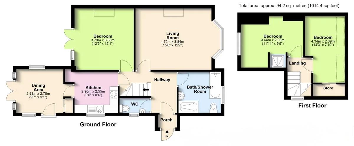 45, Upper Brighton Road, Lancing floorplan