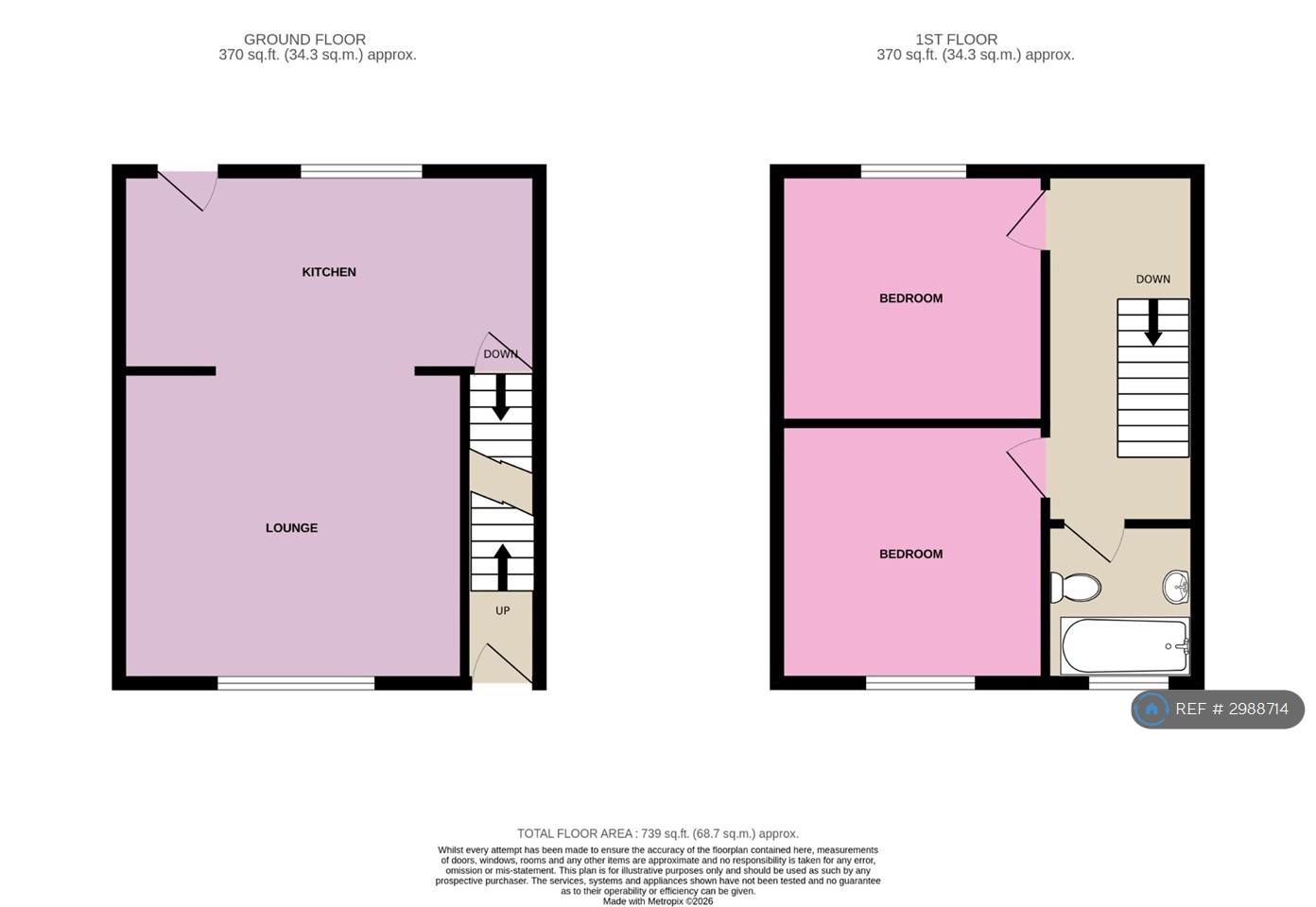 Belle Vue Terrace, Luddendenfoot, Halifax floorplan