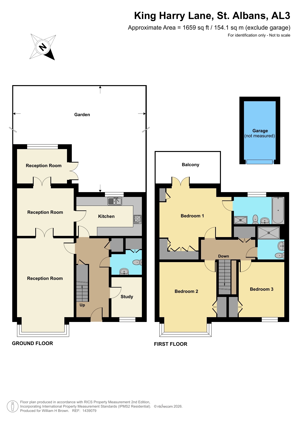 77, King Harry Lane, St. Albans floorplan