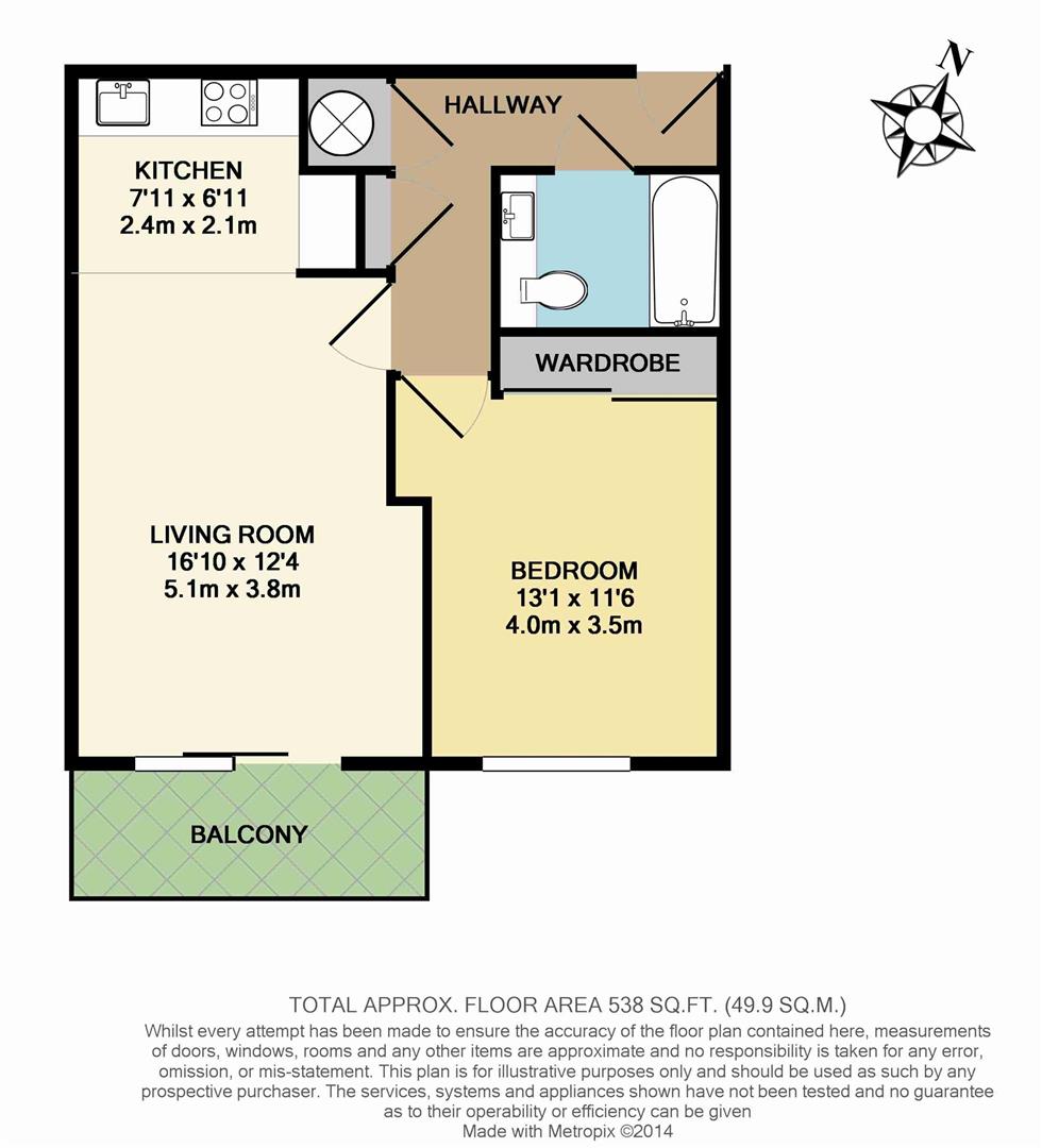 1 Bedrooms Flat to rent in Blake Apartments, New River Village, Hornsey N8