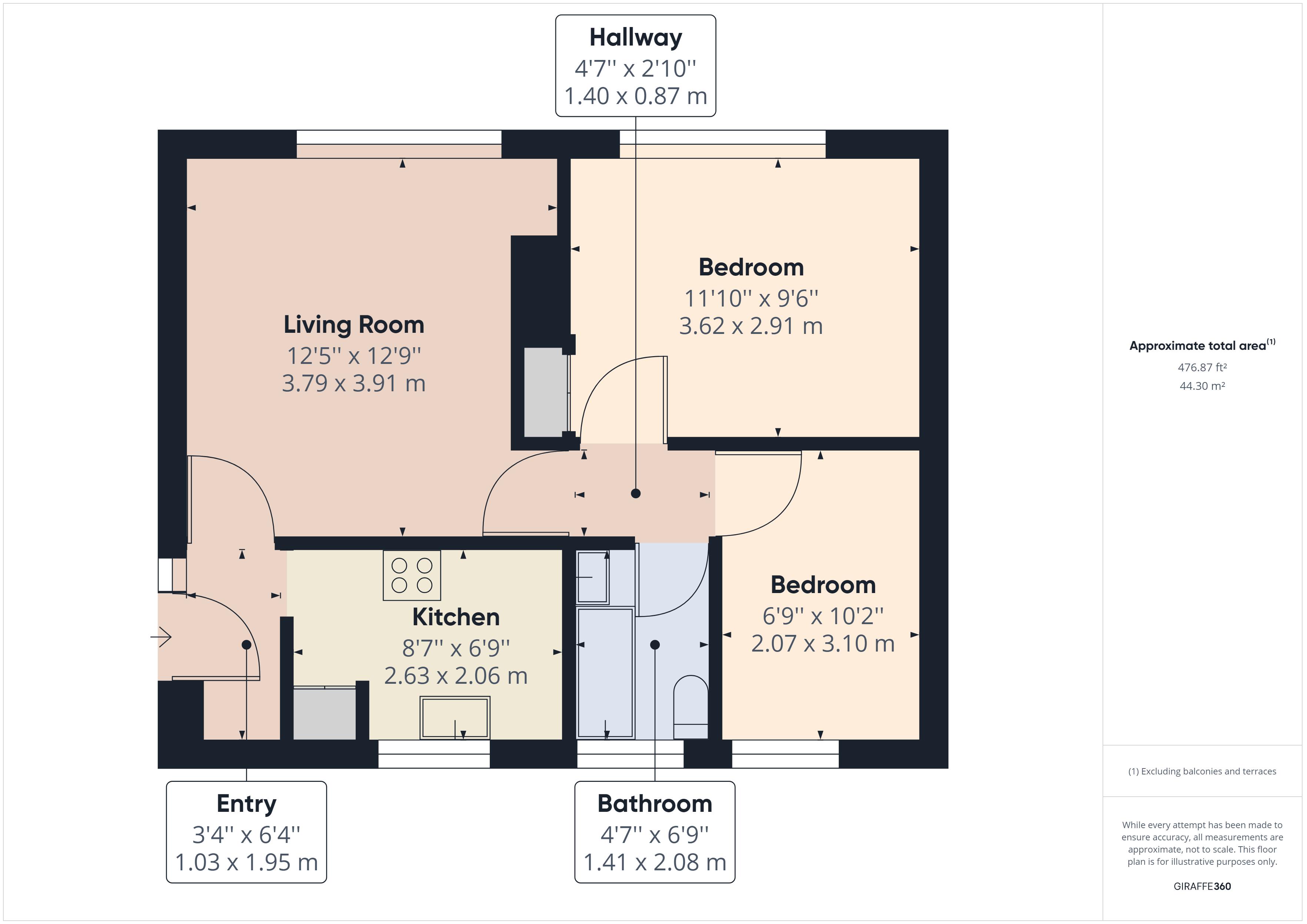 St. Johns Crescent, Tyler Hill, Canterbury CT2, 2 bedroom flat for sale