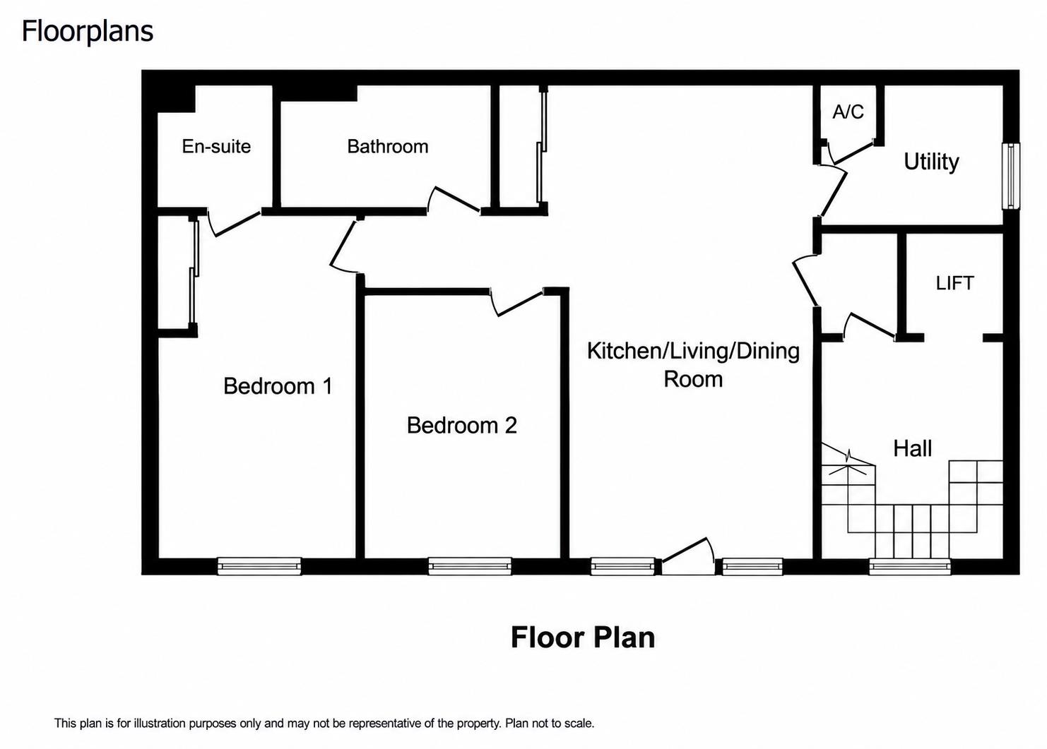 7 Holt Court, Brown Street, Salisbury floorplan