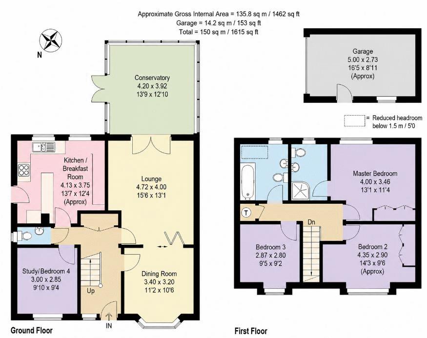 Whistle Stop, The Green, Huntingdon floorplan