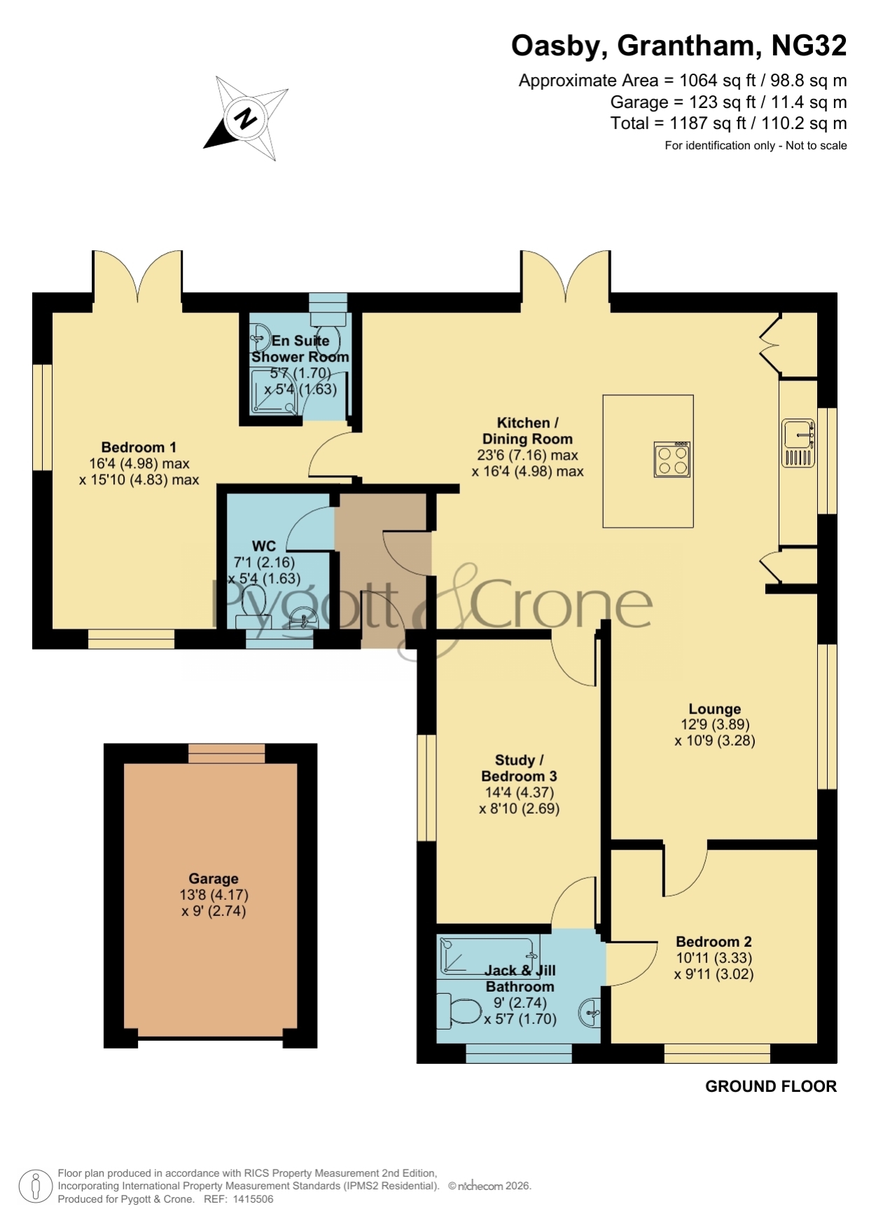 Houblon View, Grantham floorplan