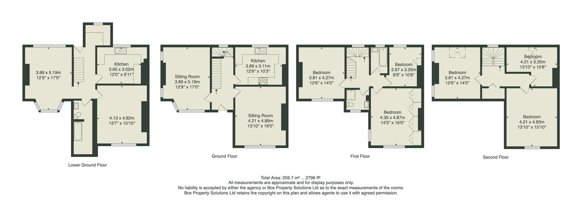 47, Cowpasture Road, Ilkley floorplan