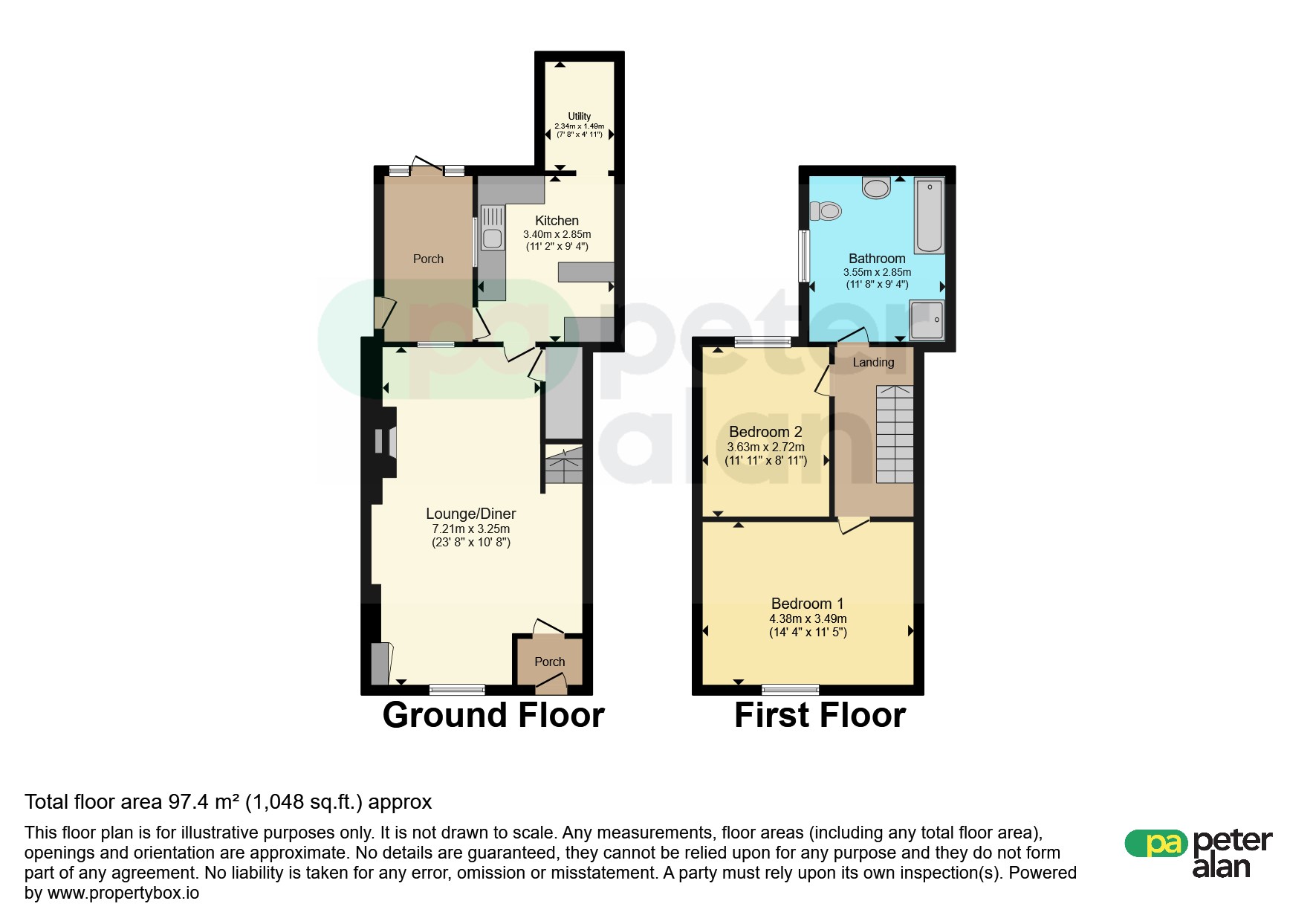 3, Lower Street, Aberdare floorplan