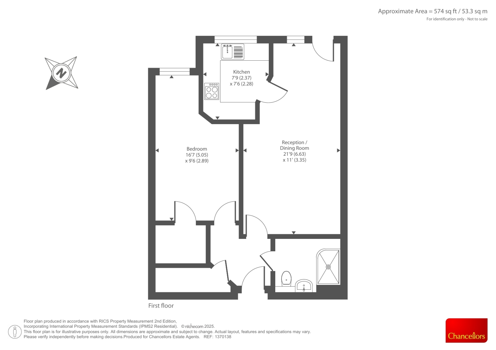 Apartment 32 Chiltern Lodge, Princes Risborough floorplan