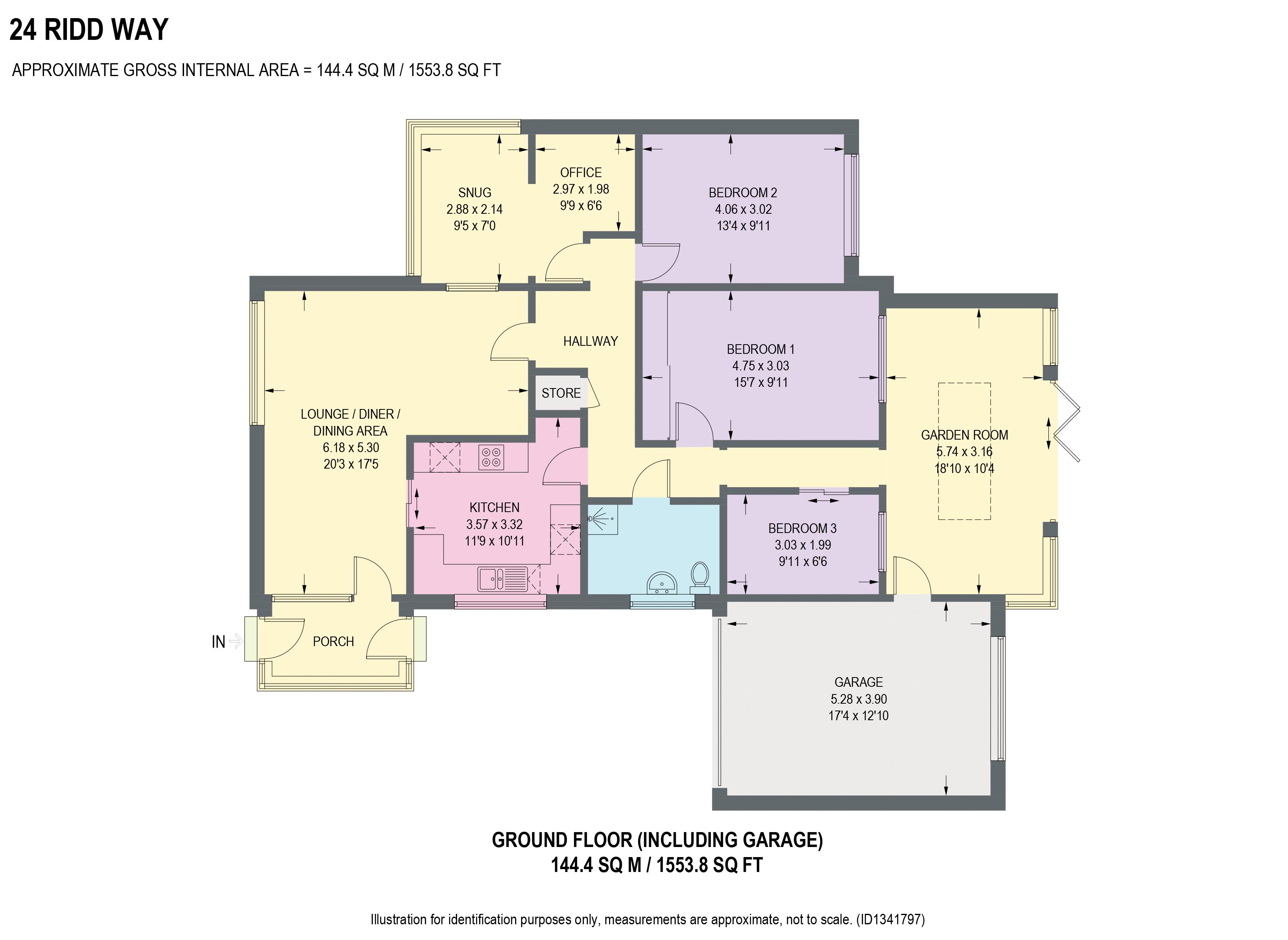 Ridd Way, Chesterfield floorplan