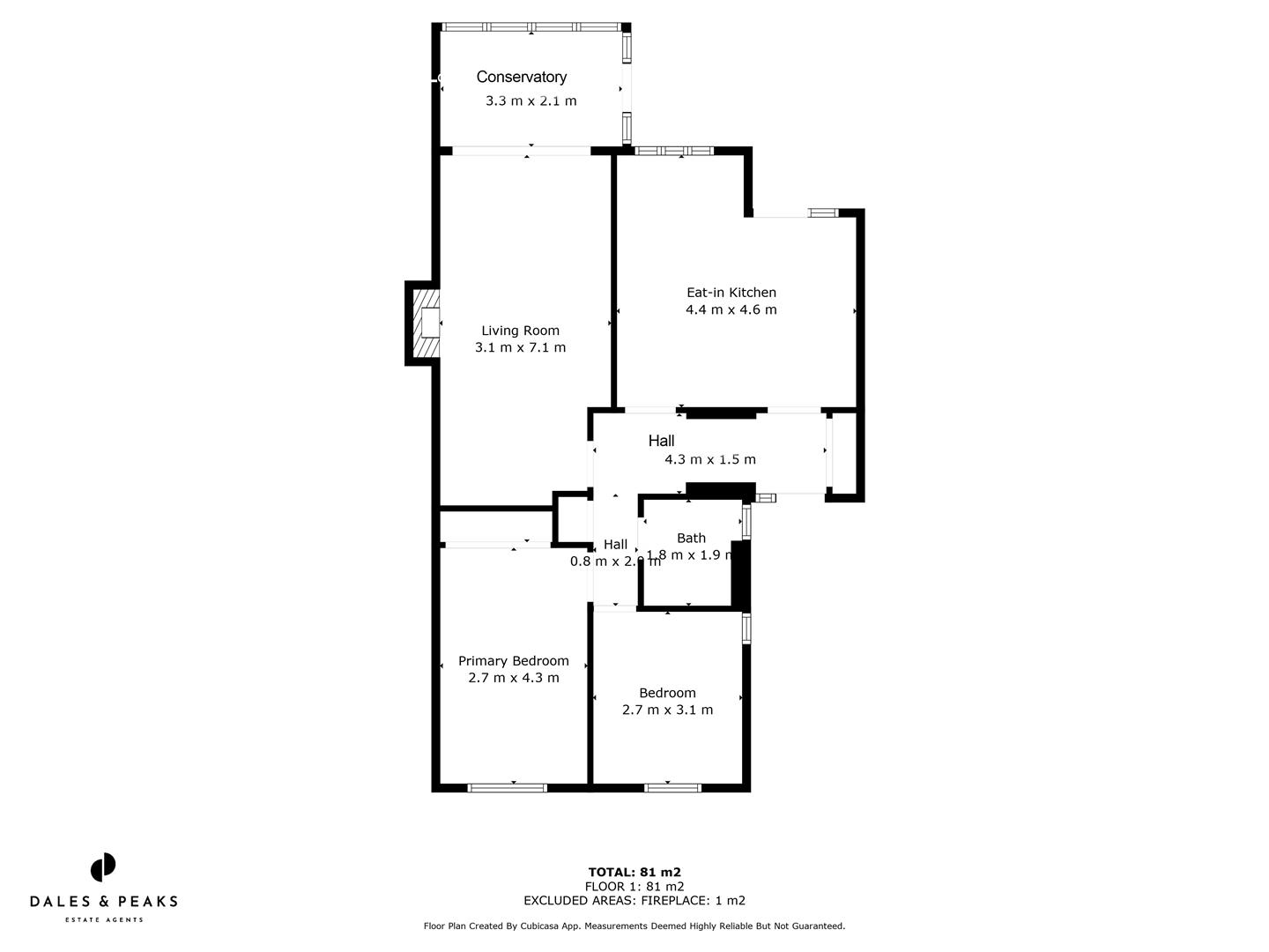 20, Highfield Drive, Matlock floorplan
