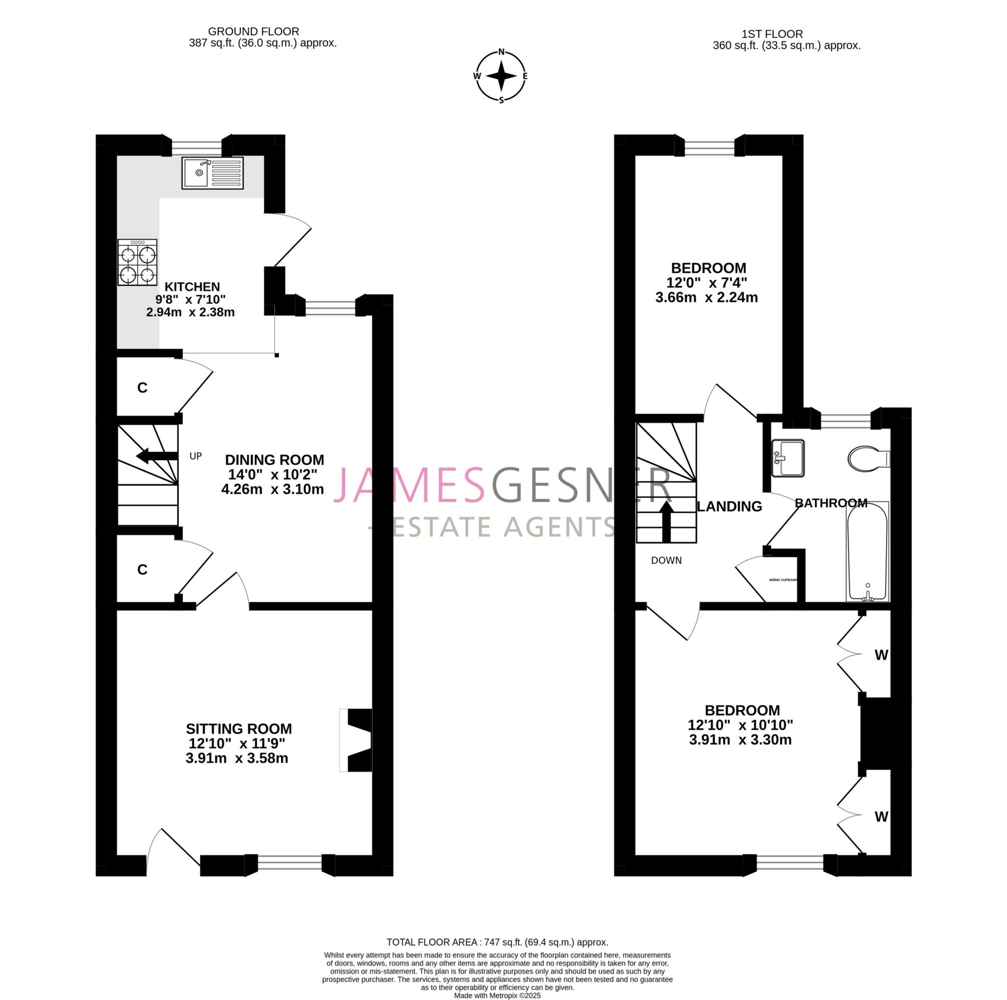 6, St. Johns Road, Wallingford floorplan