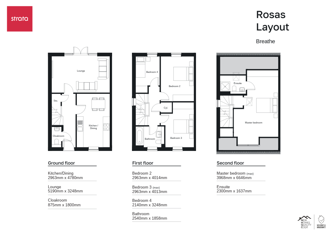 The Rosas,, Desire, Leeds floorplan