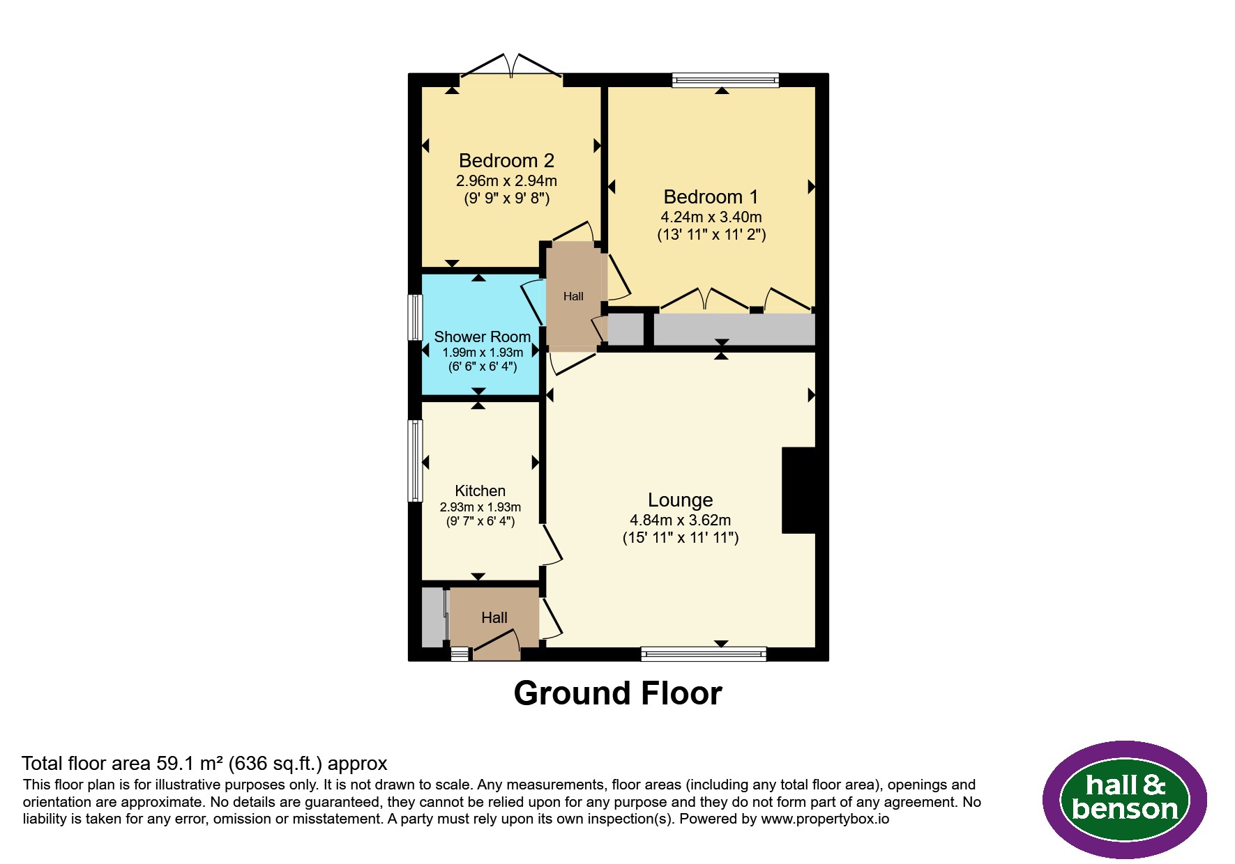 173, Main Road, Alfreton floorplan