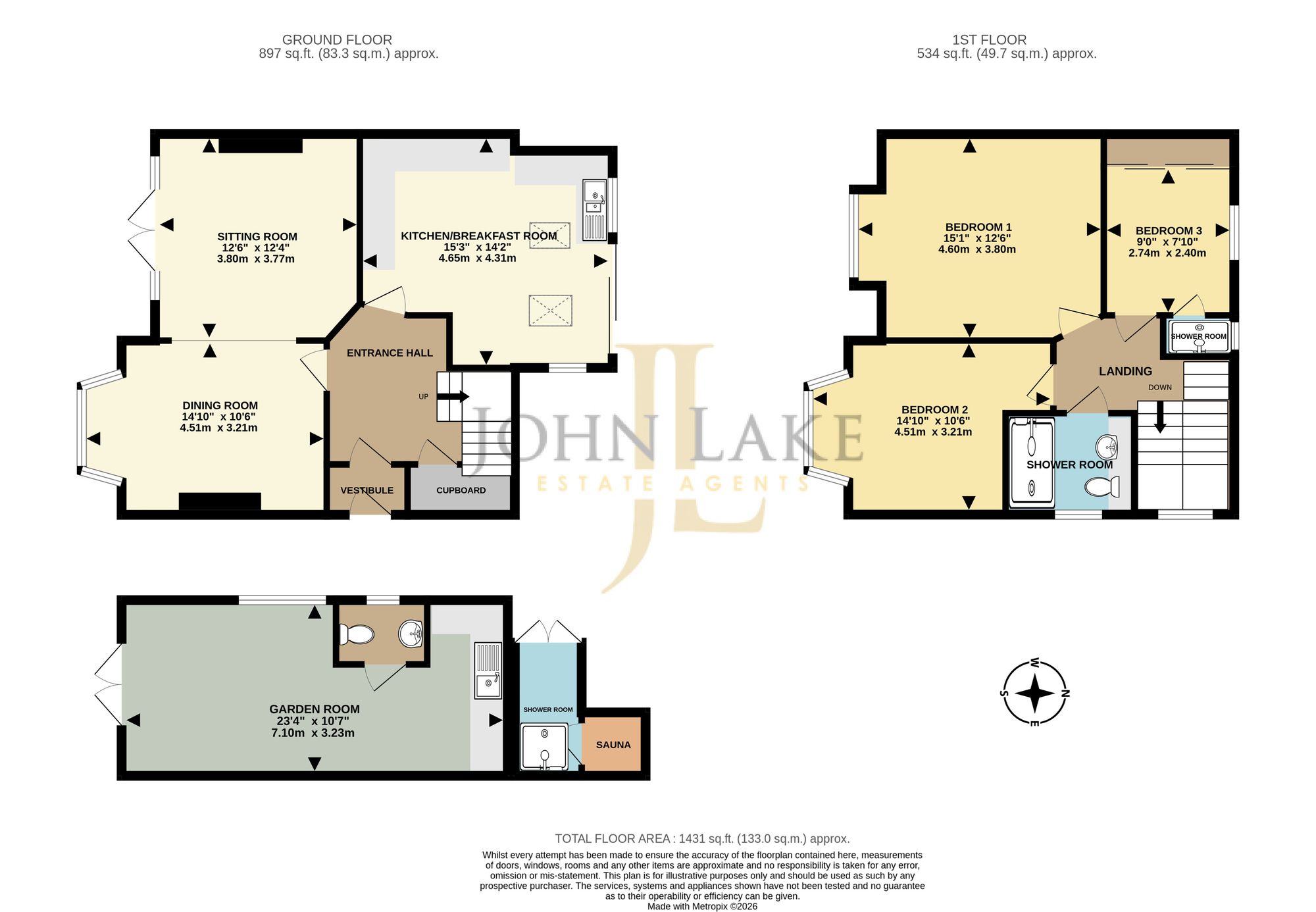 Saltern Road, Paignton floorplan