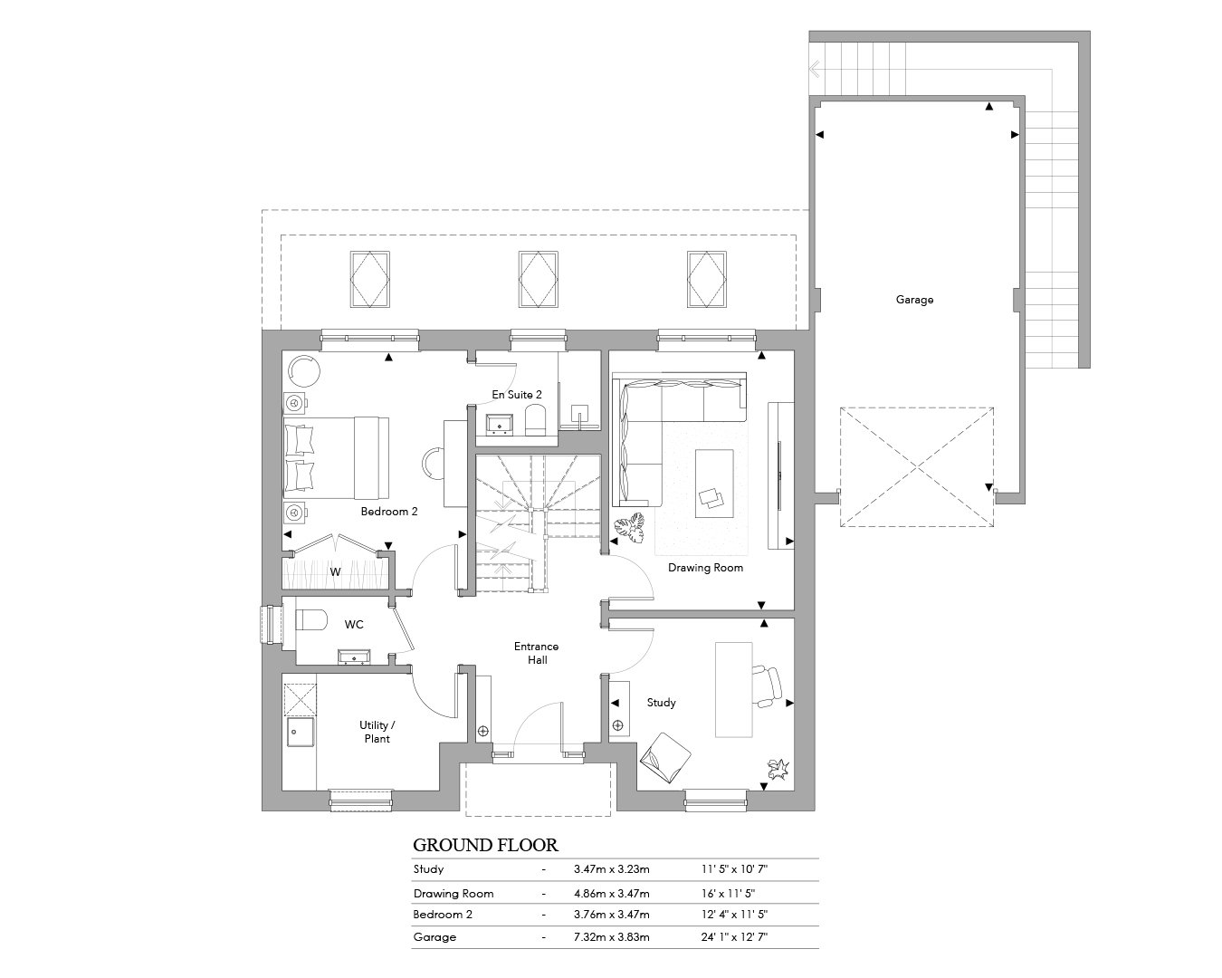 Number Four,, Wickham Fields, Twyford floorplan