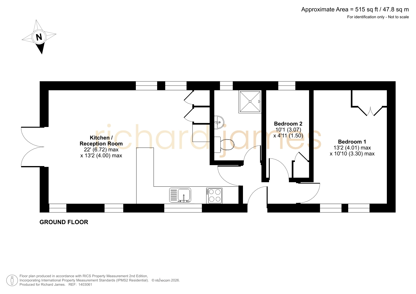 28, Kingsdown Caravan Park, Swindon floorplan