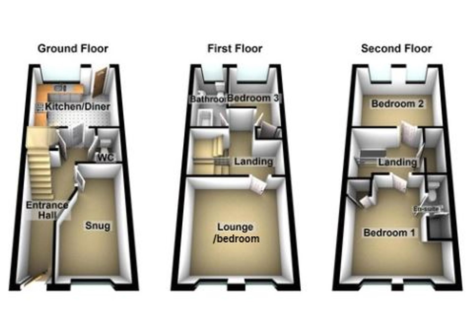 40 Stableford Close, Shepshed floorplan