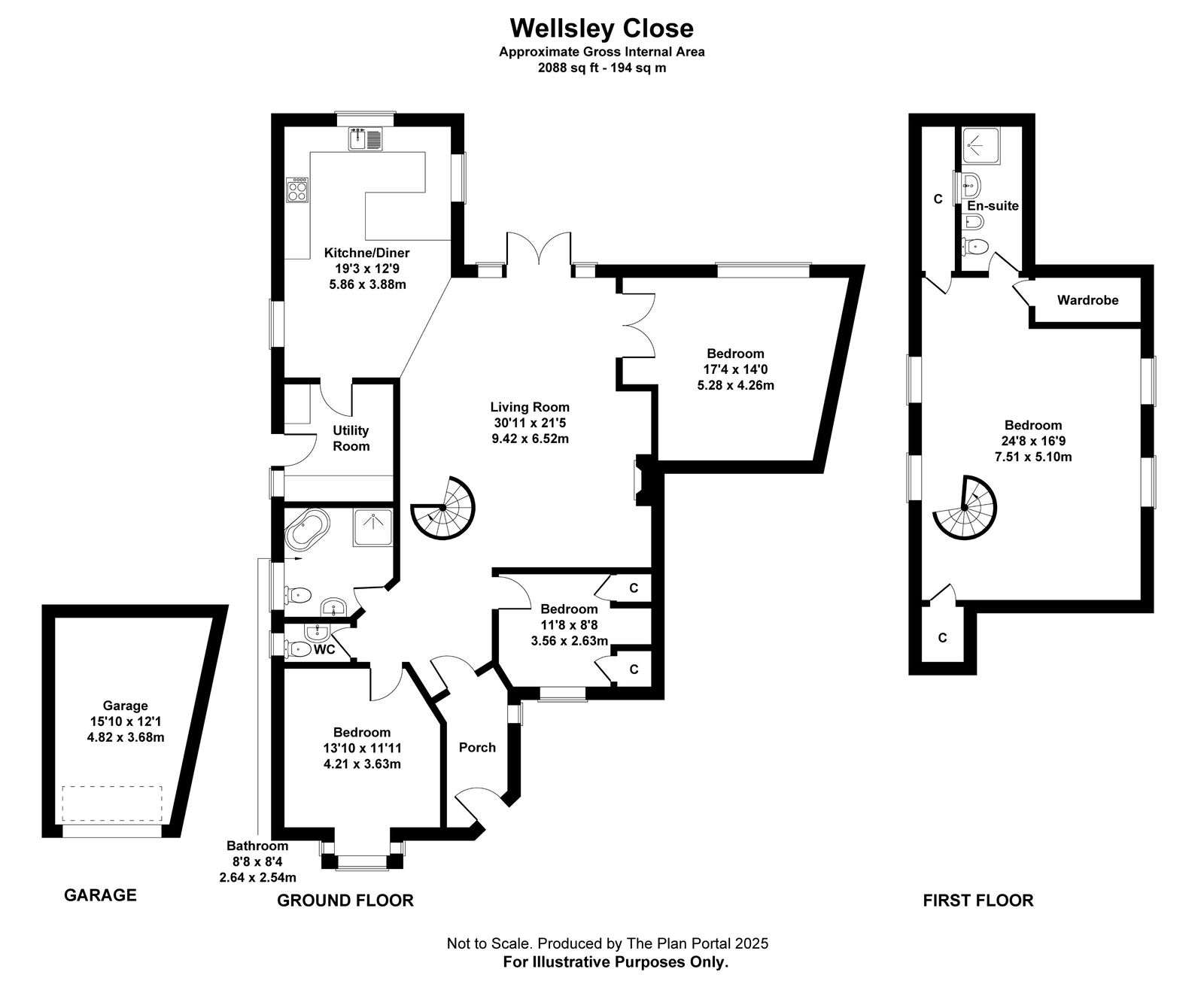 5, Wellesley Close, Broadstairs floorplan