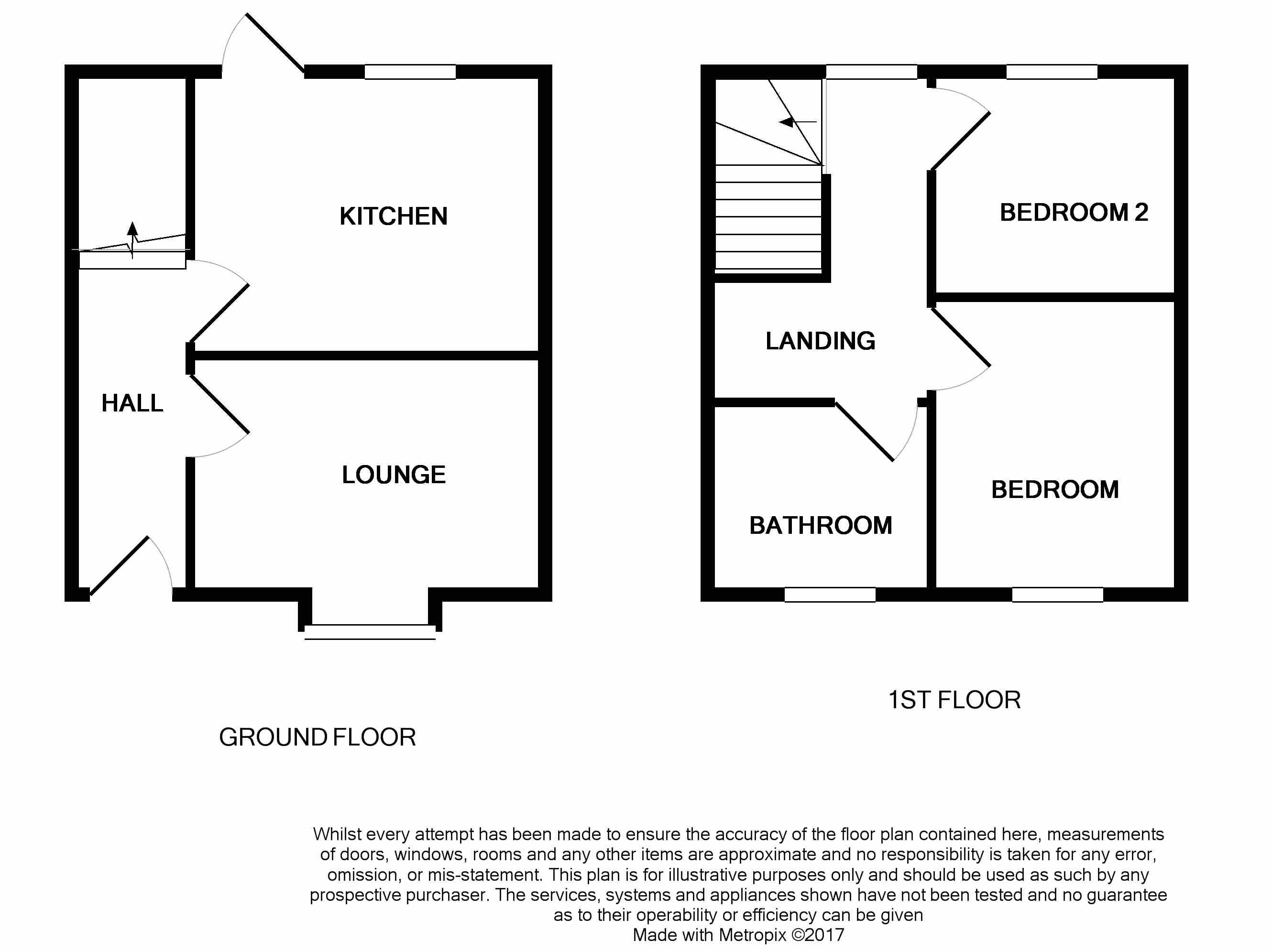2 Bedrooms Terraced house to rent in Wesley Terrace, Rodley, Leeds LS13