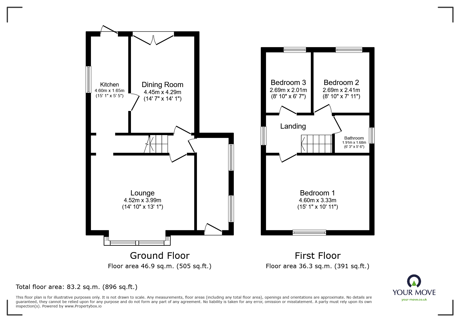 178, Sandy Lane, Lancashire floorplan