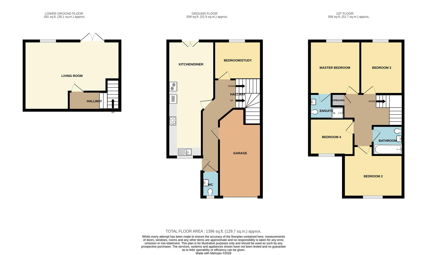 55, Alexanders Avenue, St Austell floorplan