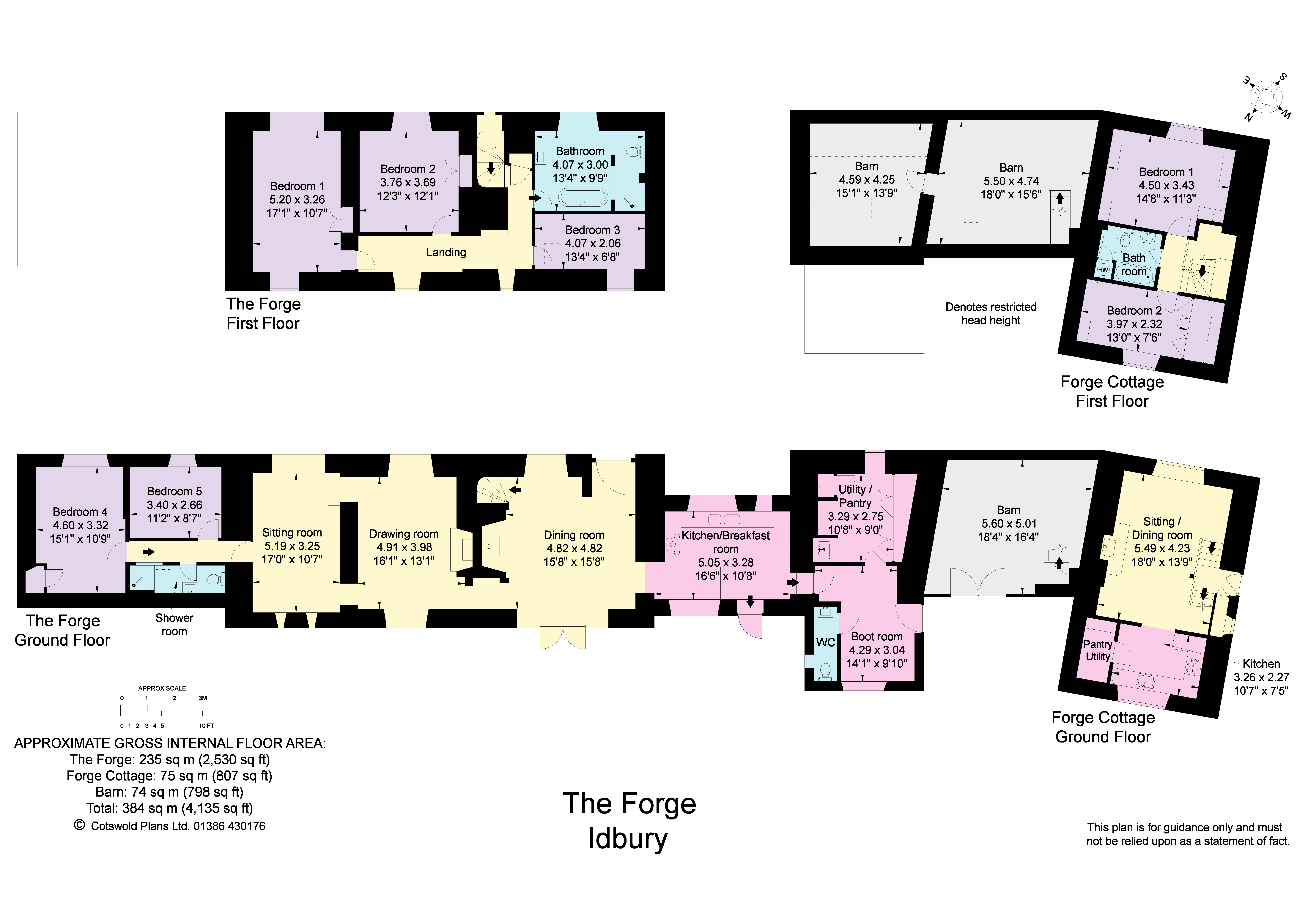 5 Bedrooms Detached house for sale in Idbury, Chipping Norton, Oxfordshire OX7