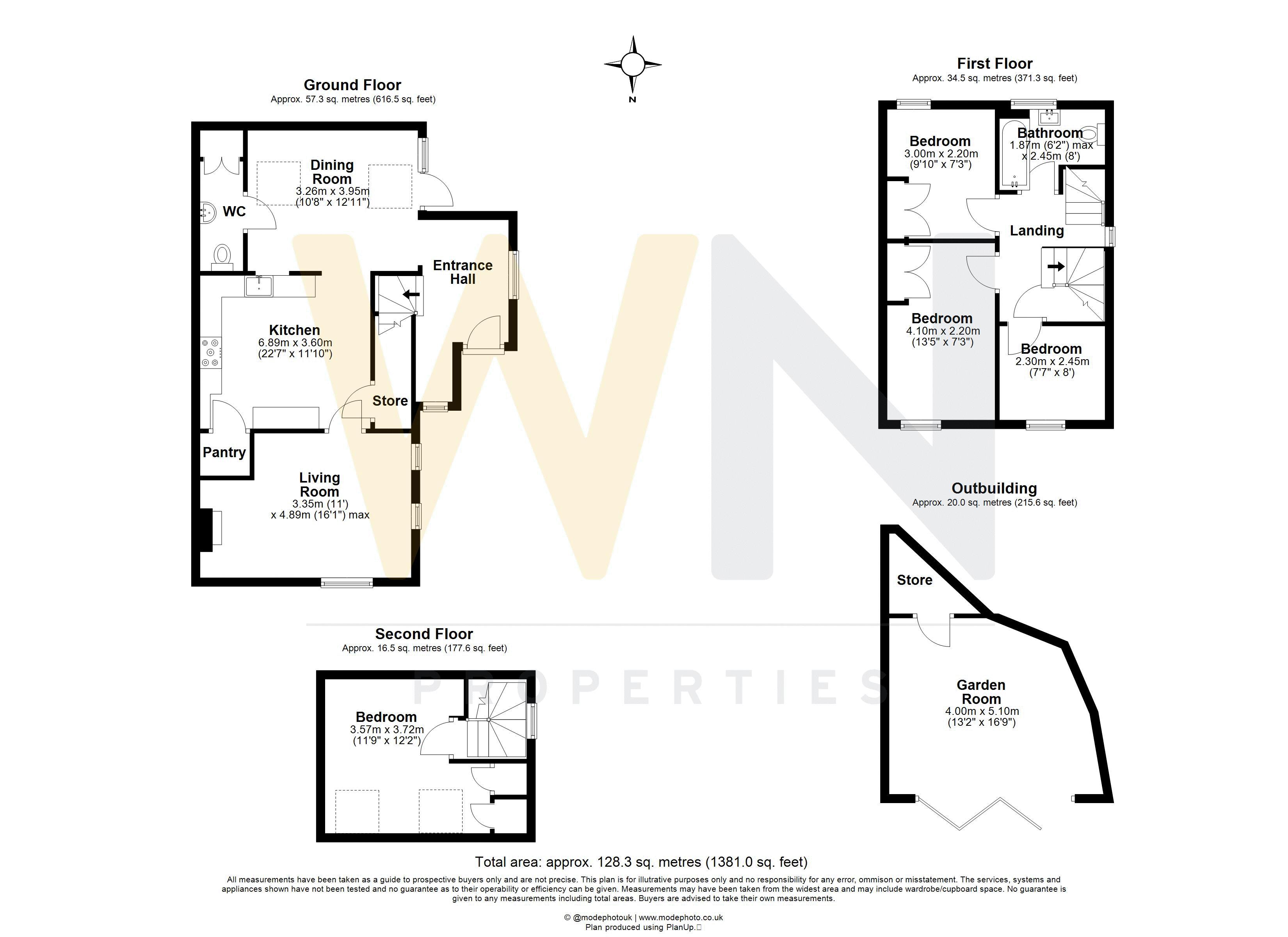 Fairview Cottage, 548, Rayleigh Road, Brentwood floorplan